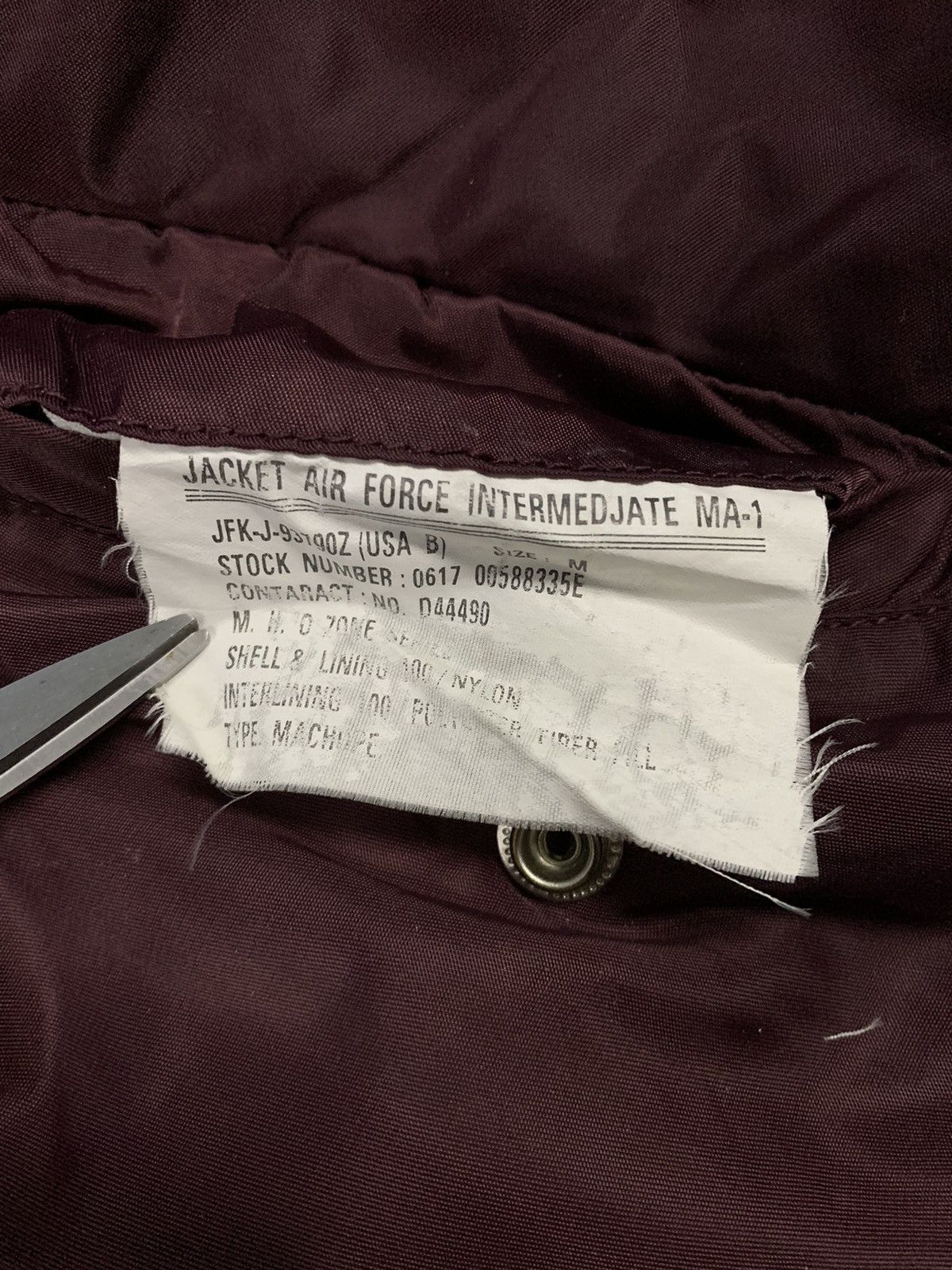 Alpha Industries Vintage Airforce MA-1 Bomber Jacket like Alpha Industries Size US L / EU 52-54 / 3 - 16 Thumbnail