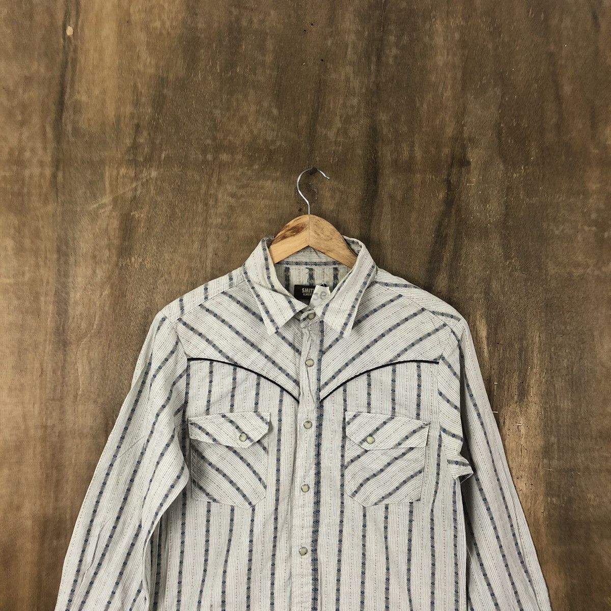Flannel × Vintage DLL Smith American White Flannel #026 Size US M / EU 48-50 / 2 - 2 Thumbnail