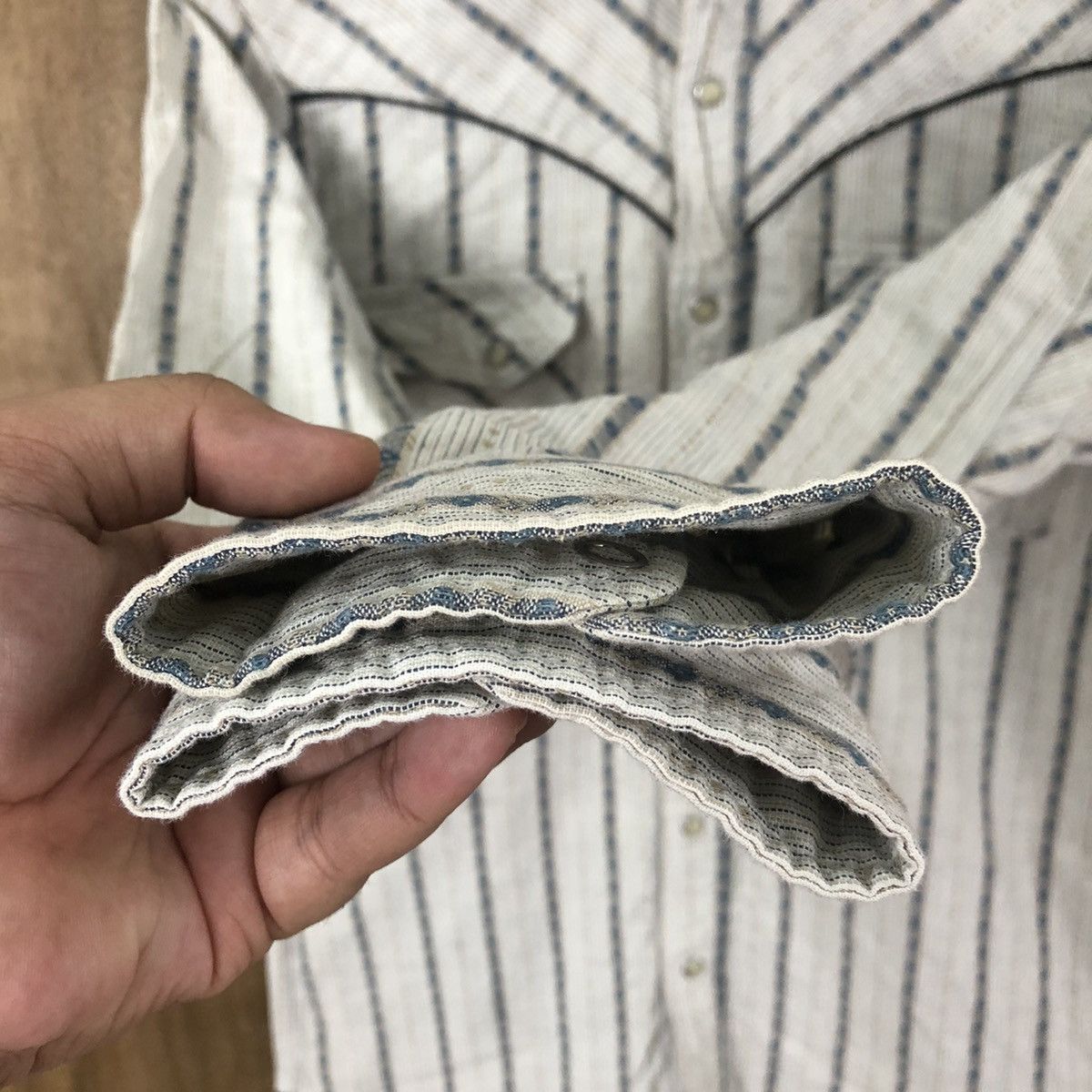 Flannel × Vintage DLL Smith American White Flannel #026 Size US M / EU 48-50 / 2 - 6 Thumbnail