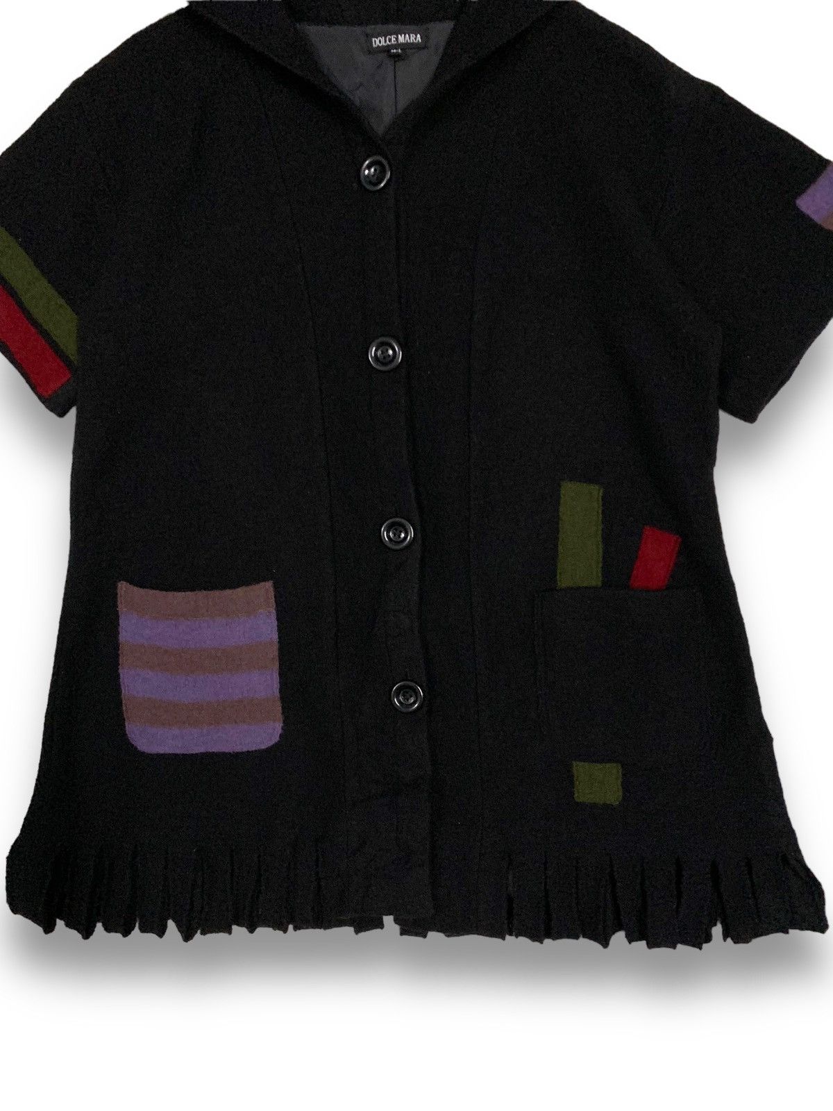 Other Japanese Brand Dolce Mara Wool Button Up Hooded Sweater Size US L / EU 52-54 / 3 - 7 Thumbnail
