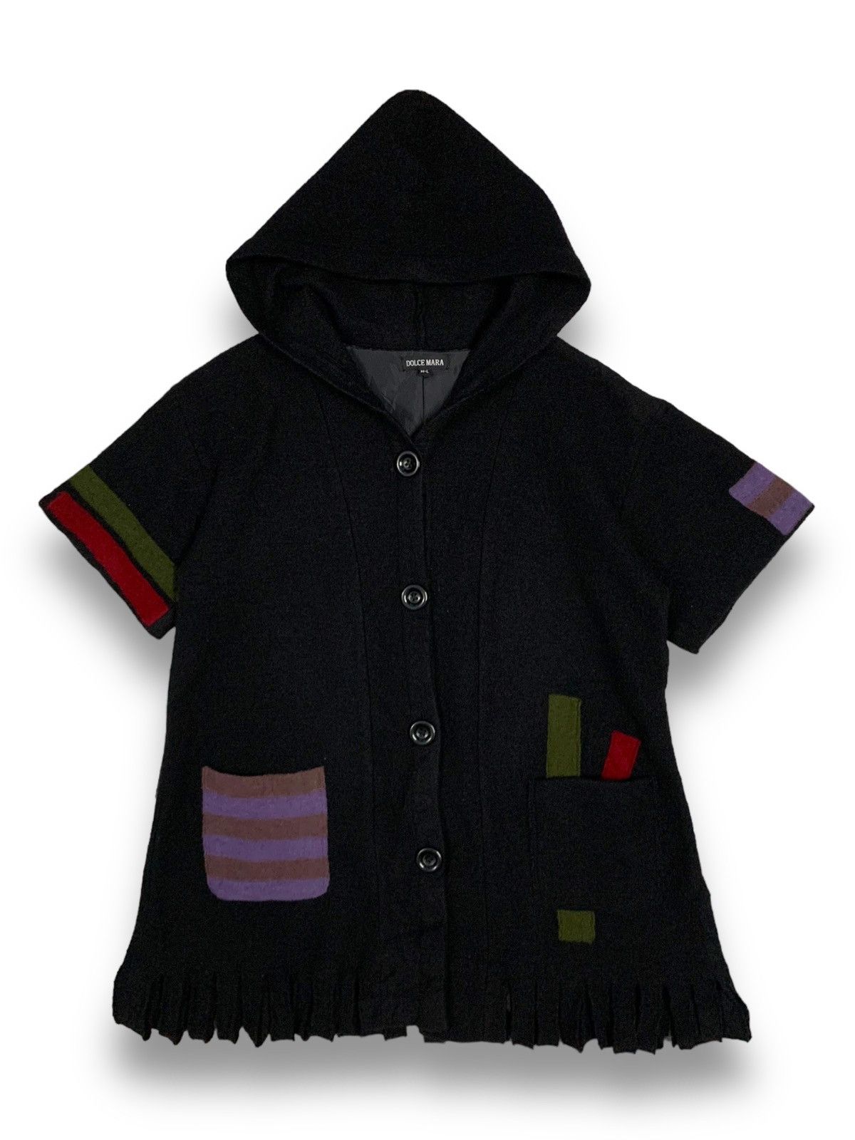 Other Japanese Brand Dolce Mara Wool Button Up Hooded Sweater Size US L / EU 52-54 / 3 - 1 Thumbnail