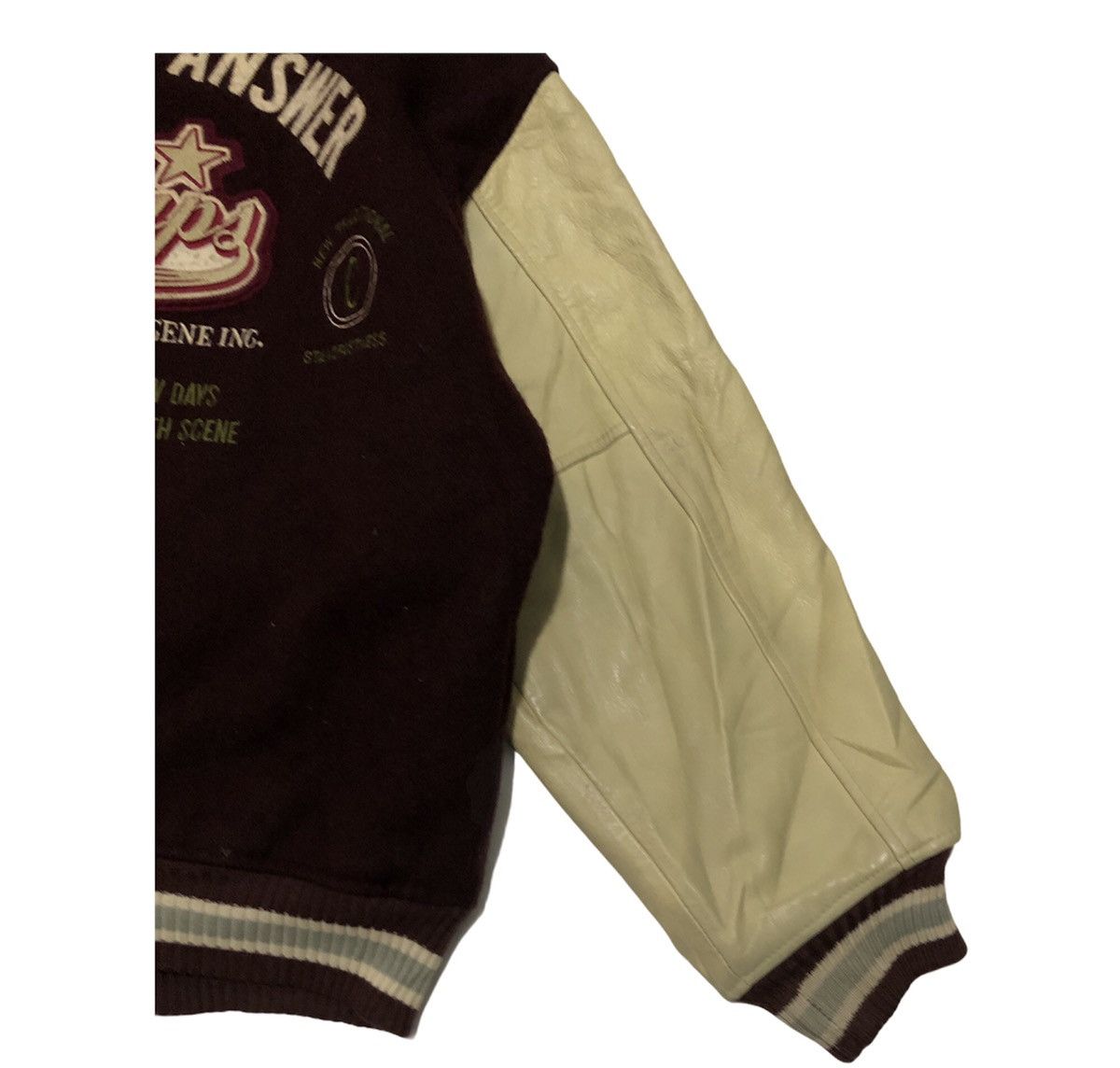 Vintage VJ33 American Answer Champs Big Logo Varsity Jacket Size US L / EU 52-54 / 3 - 5 Thumbnail