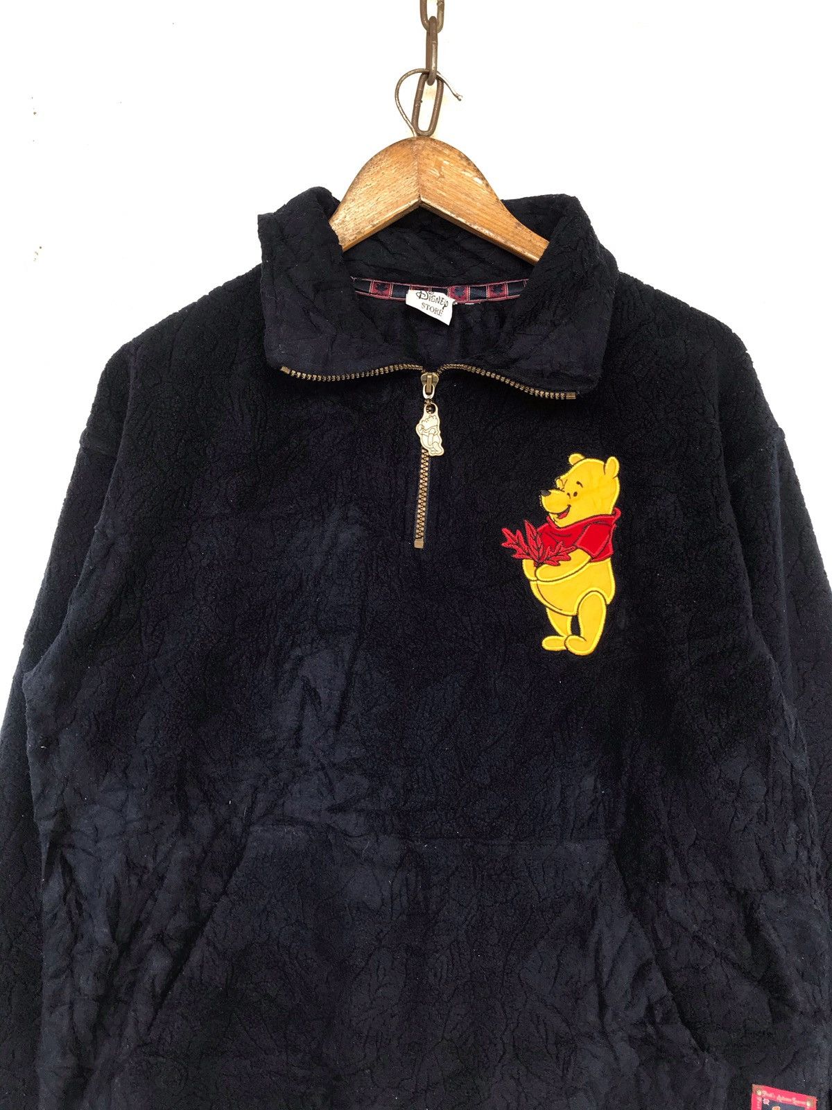 Disney × Vintage 🔥Vintage Disney Pooh Fleece Shirt Size US M / EU 48-50 / 2 - 2 Thumbnail