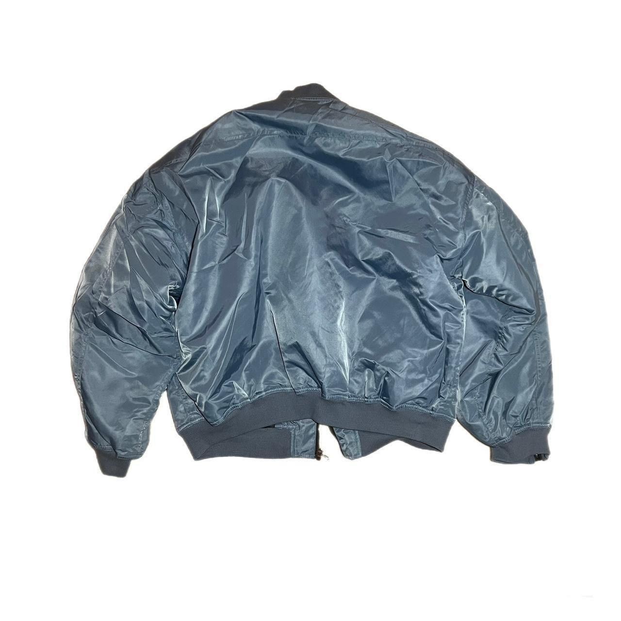 FFFPOSTALSERVICE Zip Ma-1 Bomber Jacket (Sky) Size US M / EU 48-50 / 2 - 3 Thumbnail