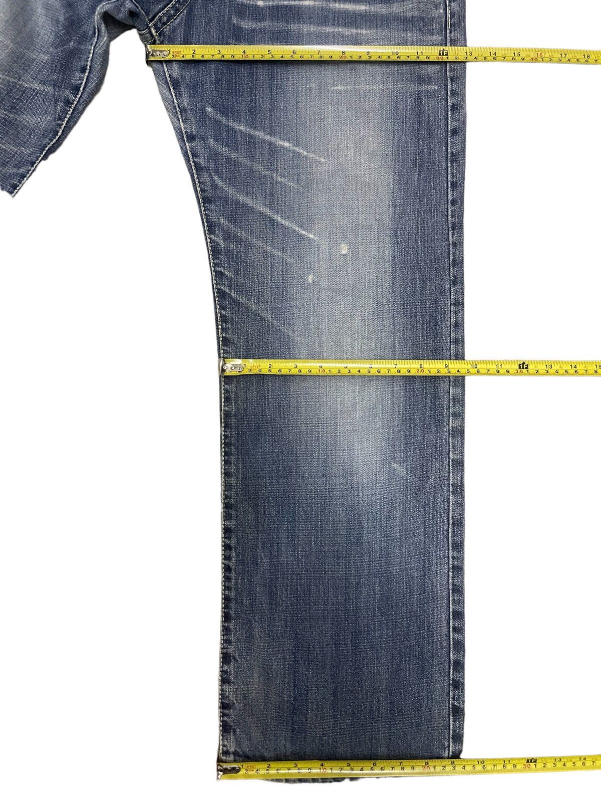 Japanese Brand Vintage Y2K Japanese Cocolulu Spellout Loose Cut Jeans Size US 33 - 12 Thumbnail