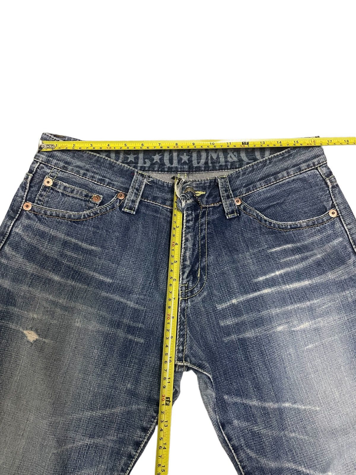 Japanese Brand Vintage Y2K Japanese Cocolulu Spellout Loose Cut Jeans Size US 33 - 11 Thumbnail