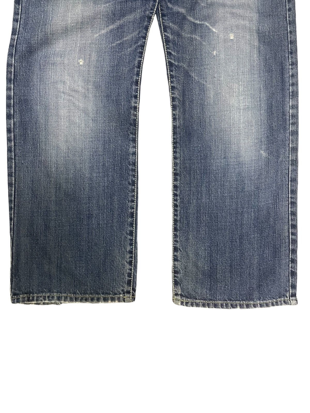 Japanese Brand Vintage Y2K Japanese Cocolulu Spellout Loose Cut Jeans Size US 33 - 9 Thumbnail