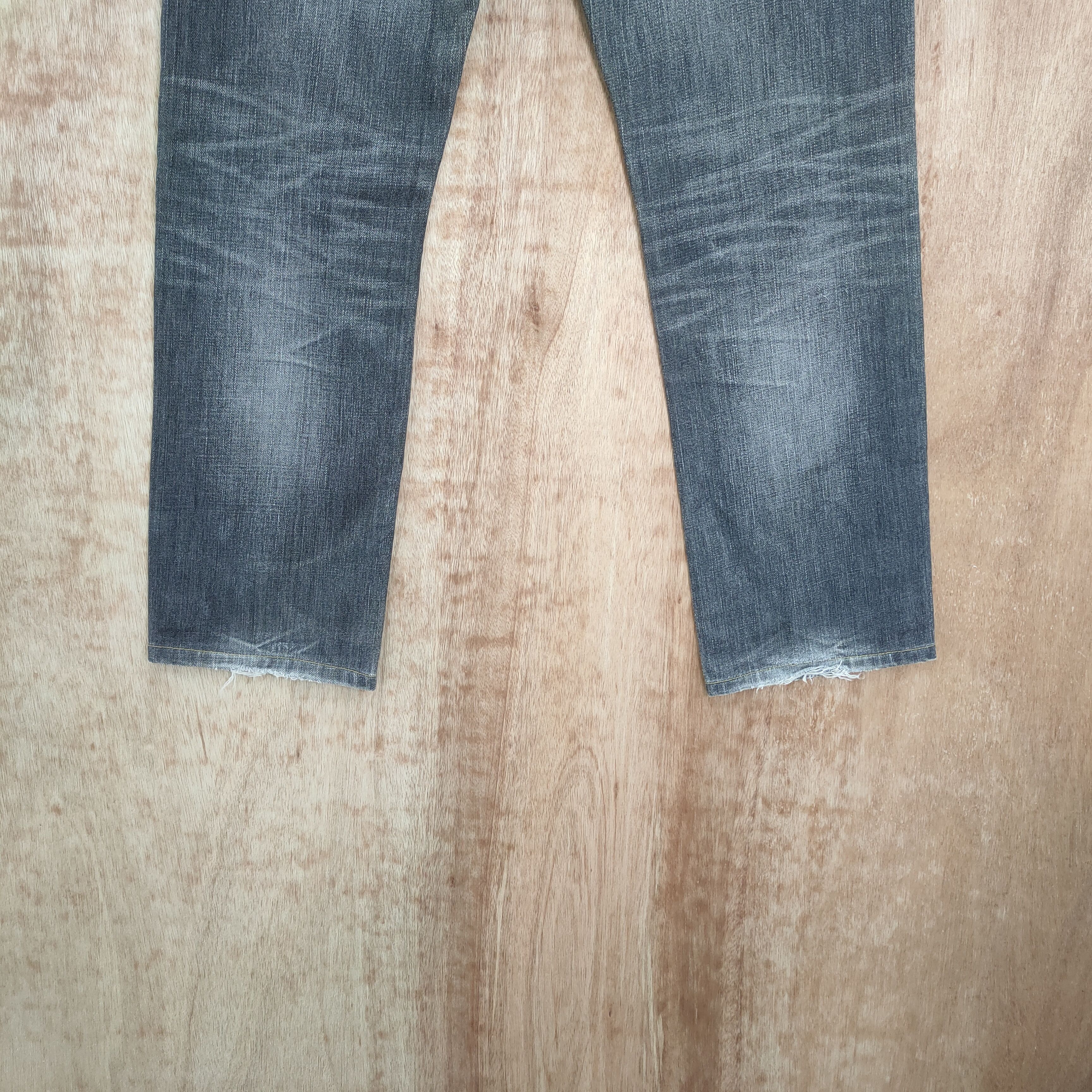 Japanese Brand VINTAGE JAPANESE S002 FADED BLACK JEANS DENIM PANTS Size US 32 / EU 48 - 7 Thumbnail