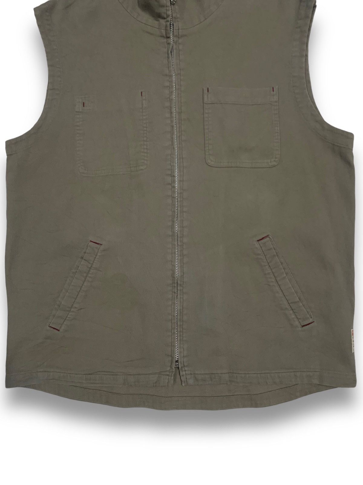 Ralph Lauren Vintage 90s Chaps Ralph Lauren Multi-pockets Corduroy Vest Size US M / EU 48-50 / 2 - 8 Thumbnail