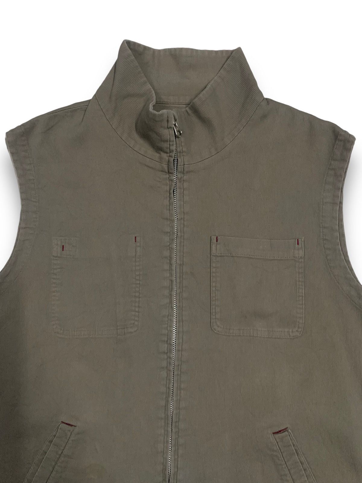 Ralph Lauren Vintage 90s Chaps Ralph Lauren Multi-pockets Corduroy Vest Size US M / EU 48-50 / 2 - 6 Thumbnail