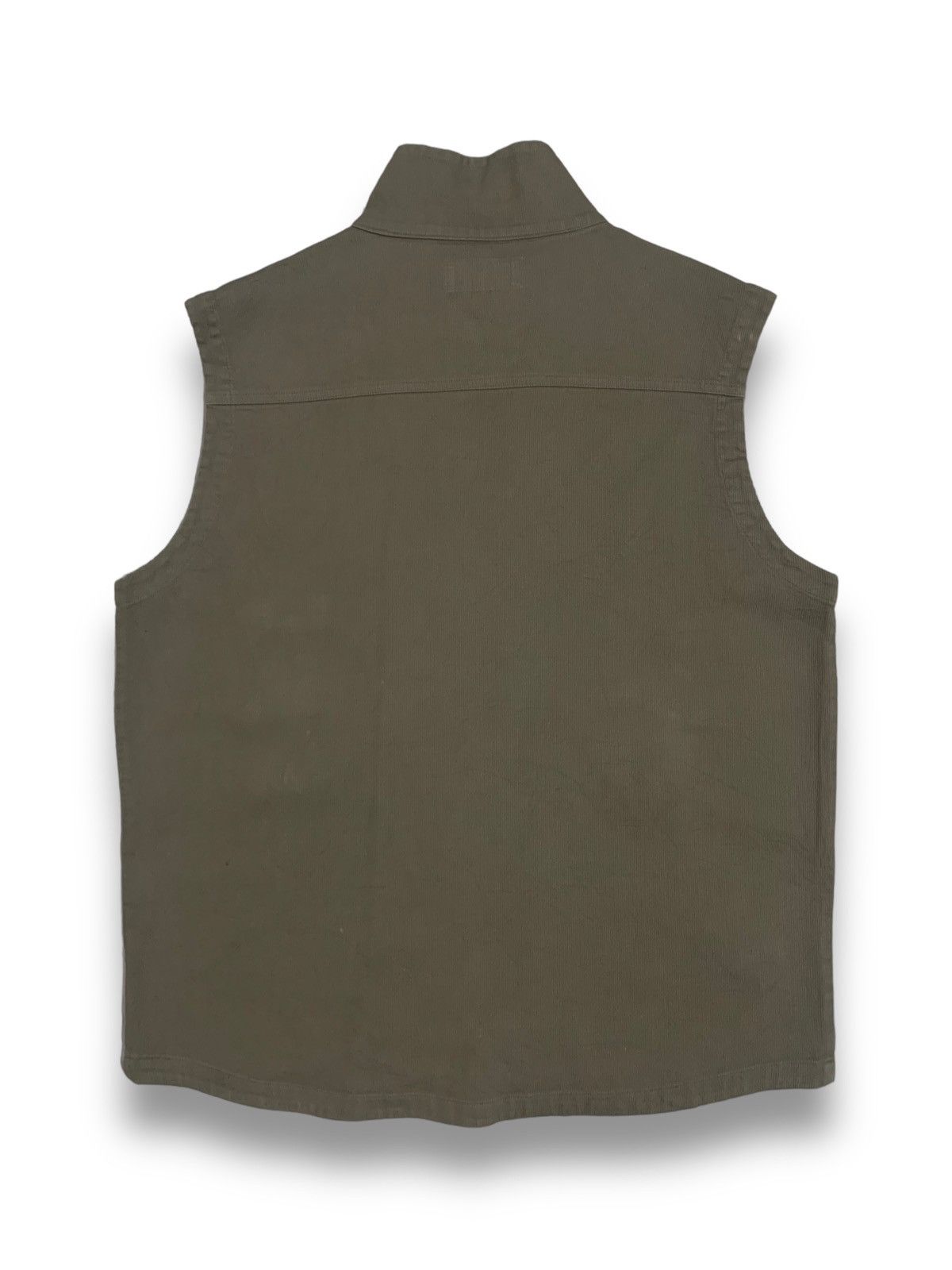 Ralph Lauren Vintage 90s Chaps Ralph Lauren Multi-pockets Corduroy Vest Size US M / EU 48-50 / 2 - 2 Thumbnail