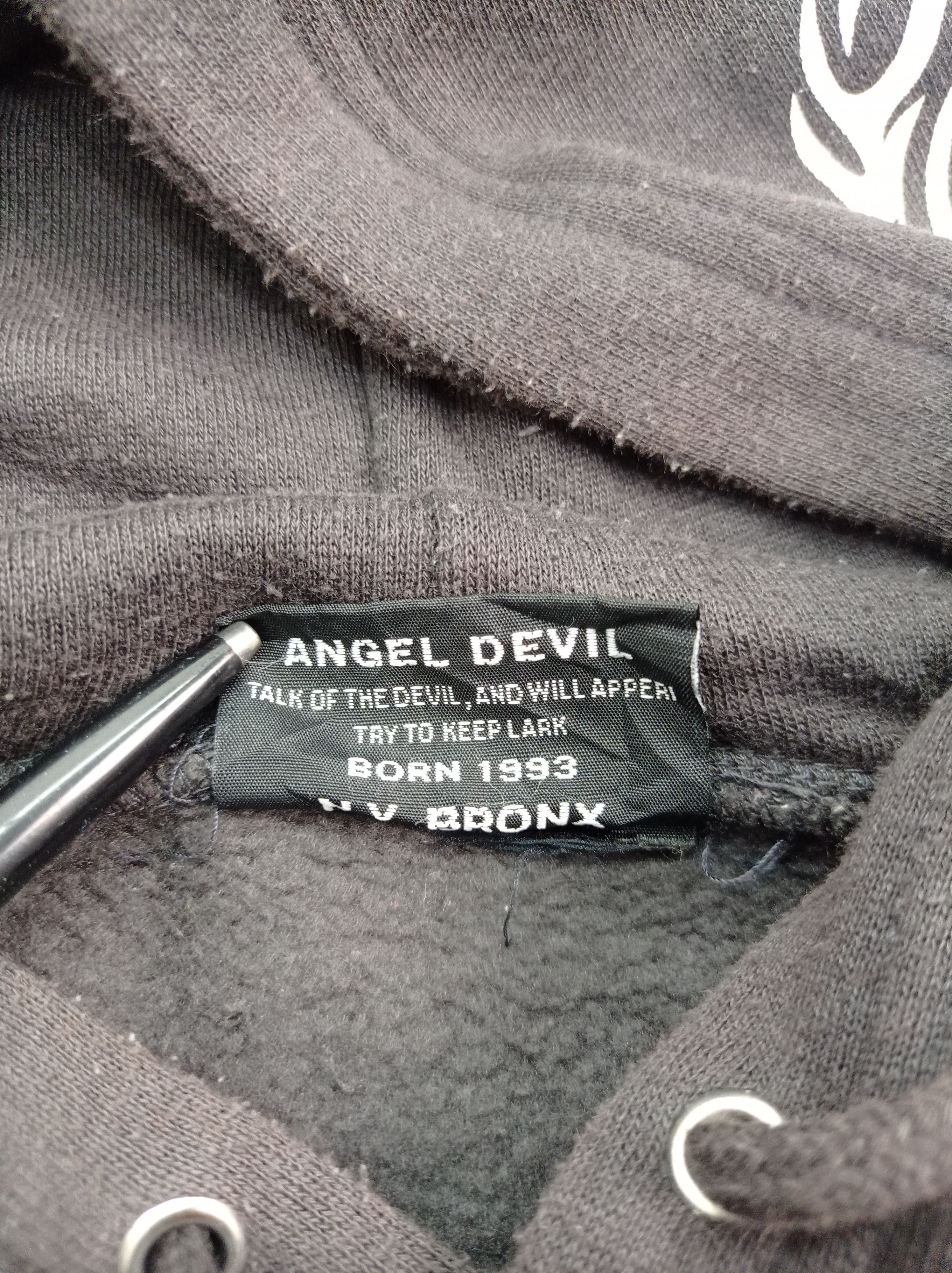 Other 🔥Angel Devil Black Jam Hoodie Size US L / EU 52-54 / 3 - 4 Thumbnail