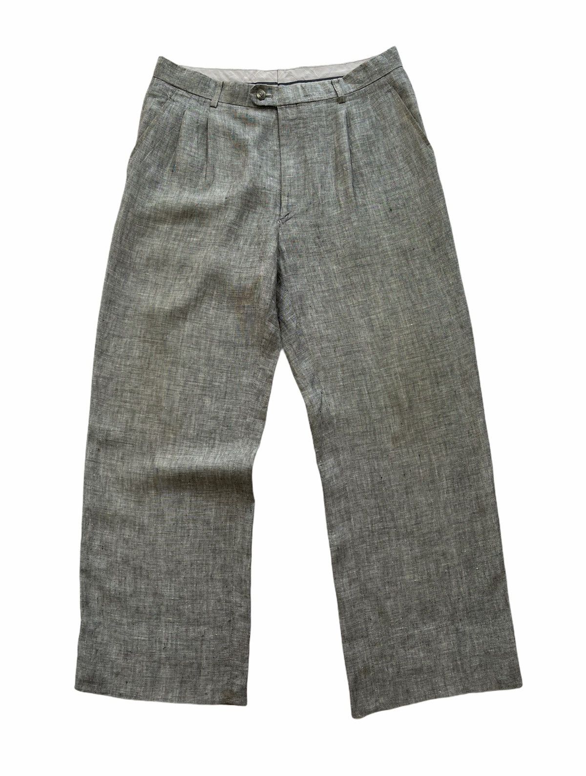 Christian Dior Monsieur CHRISTIAN DIOR BAGGY TROUSERS PANTS Size US 33 - 4 Thumbnail