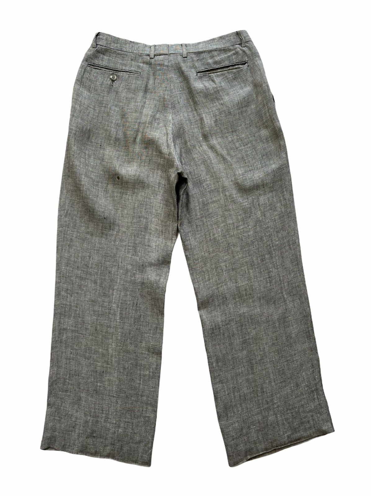 Christian Dior Monsieur CHRISTIAN DIOR BAGGY TROUSERS PANTS Size US 33 - 2 Thumbnail