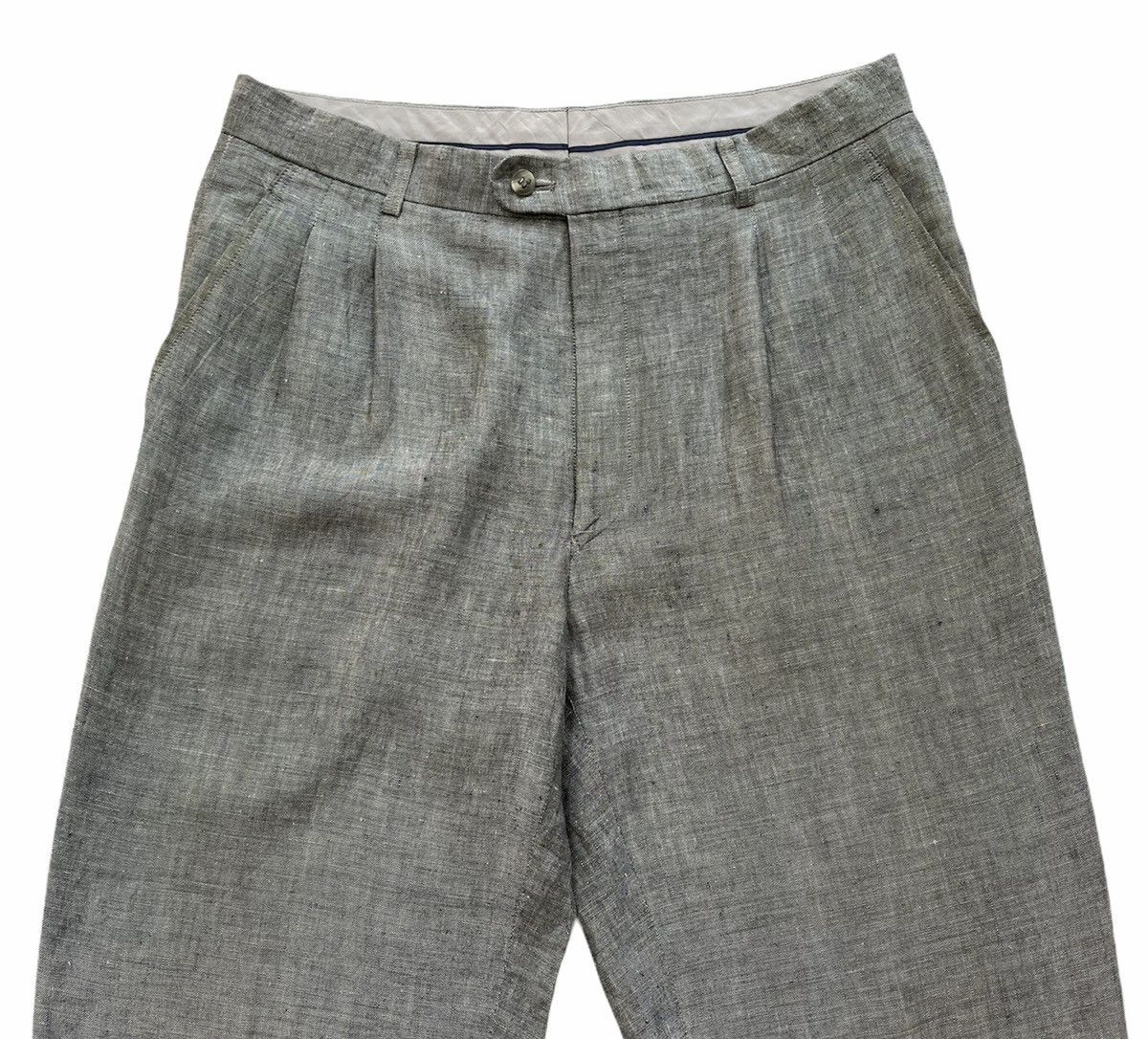Christian Dior Monsieur CHRISTIAN DIOR BAGGY TROUSERS PANTS Size US 33 - 3 Thumbnail