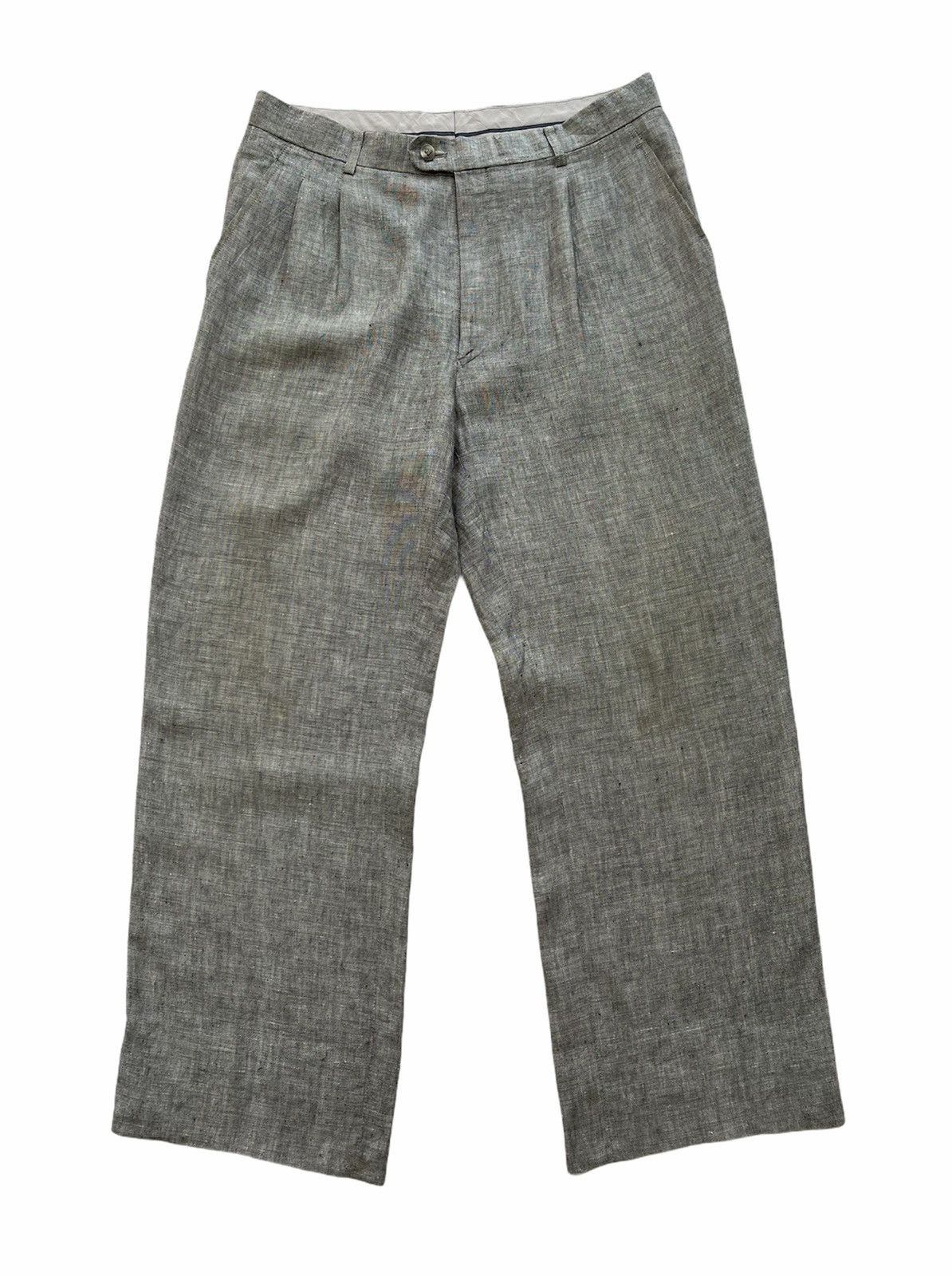 Christian Dior Monsieur CHRISTIAN DIOR BAGGY TROUSERS PANTS Size US 33 - 1 Thumbnail