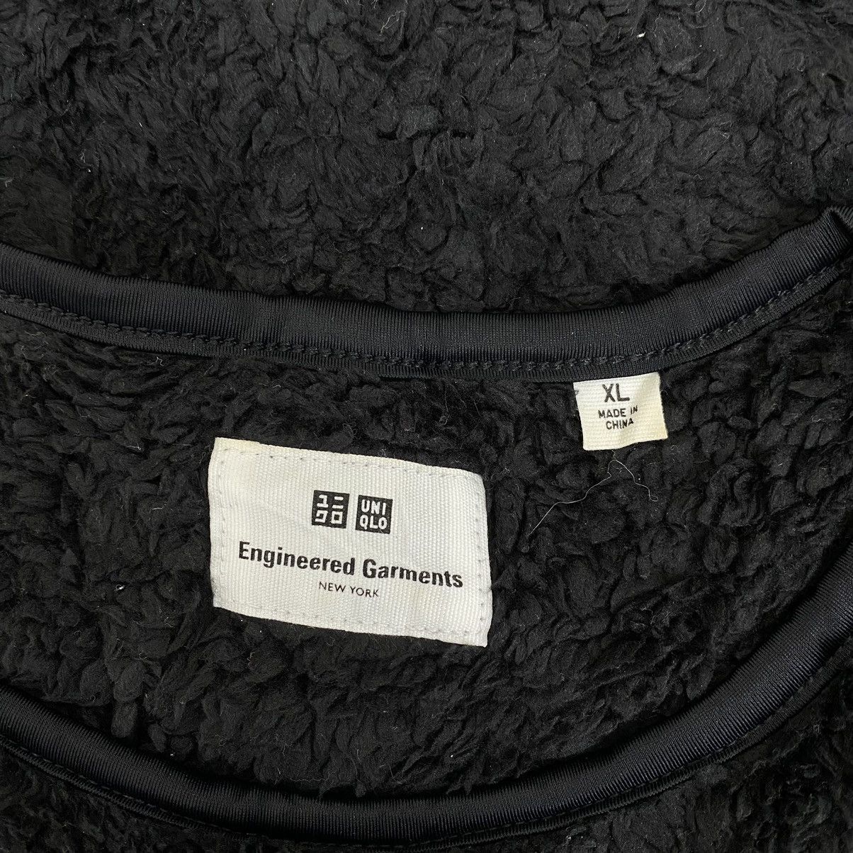 Engineered Garments × Uniqlo ENGINEERED GARMENTS UNIQLO Black Sherpa Fleece Sweatshirt Size US XL / EU 56 / 4 - 4 Thumbnail