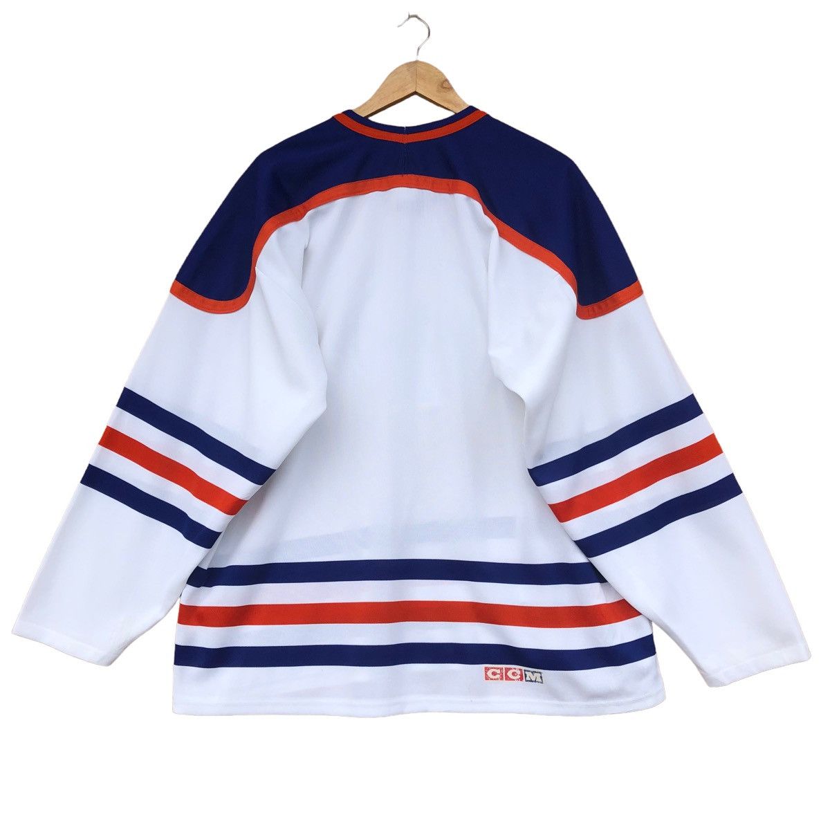 NHL × Vintage True Vintage! 80s edmonton oilers nhl sportwear Size US XL / EU 56 / 4 - 2 Thumbnail