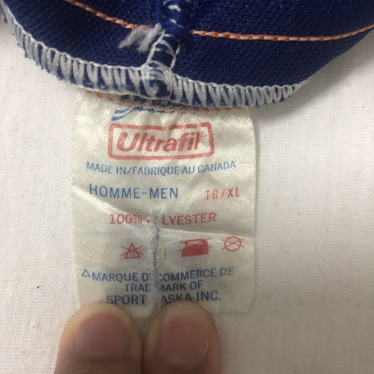 NHL × Vintage True Vintage! 80s edmonton oilers nhl sportwear Size US XL / EU 56 / 4 - 8 Thumbnail