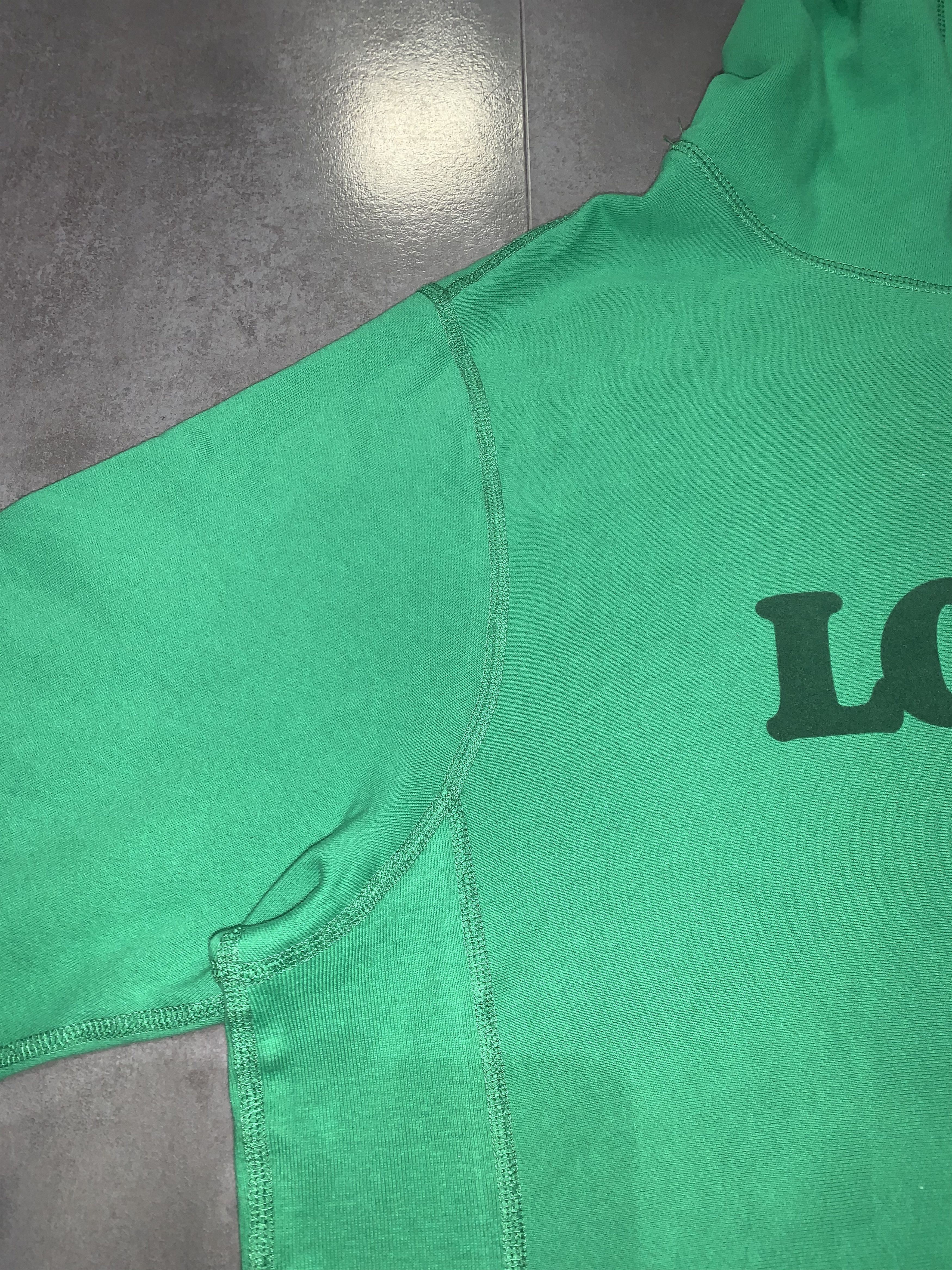 BIANCA CHANDON Bianca Chandon "Lover" Logo Green Hoodie Size US S / EU 44-46 / 1 - 13 Thumbnail