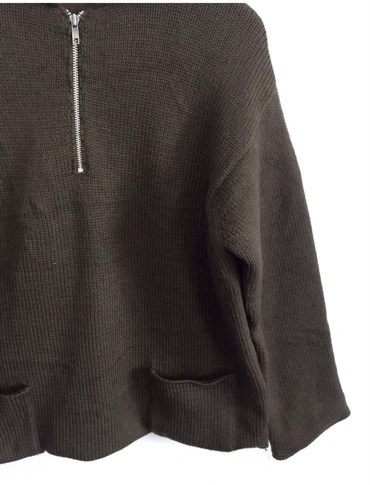 United Arrows 💥United Arrow Sweater Knitwear Green Army Size US L / EU 52-54 / 3 - 4 Thumbnail