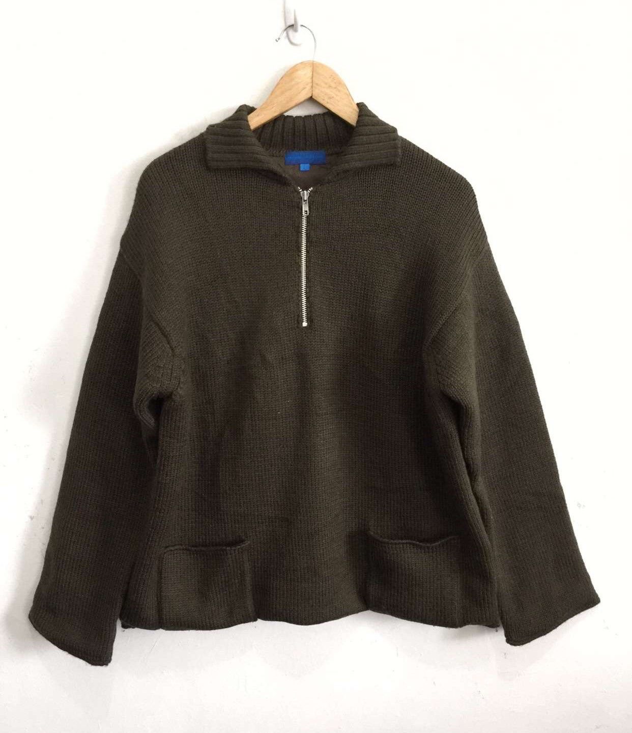 United Arrows 💥United Arrow Sweater Knitwear Green Army Size US L / EU 52-54 / 3 - 1 Thumbnail