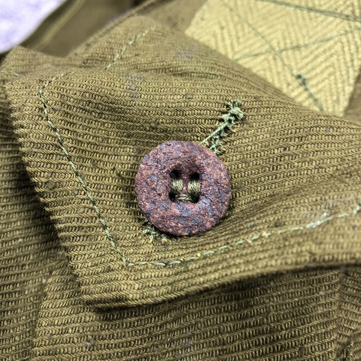 Vintage Vintage 1979 USSR Canvas Bag from a Soviet Gas Mask Size ONE SIZE - 8 Thumbnail