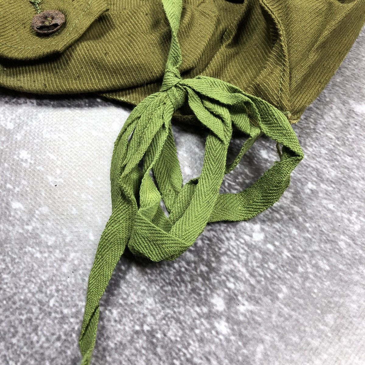 Vintage Vintage 1979 USSR Canvas Bag from a Soviet Gas Mask Size ONE SIZE - 9 Thumbnail