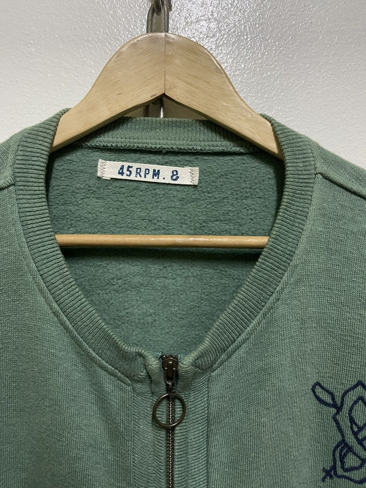 45rpm 45rpm Zipper Sweatshirt Size US L / EU 52-54 / 3 - 4 Thumbnail