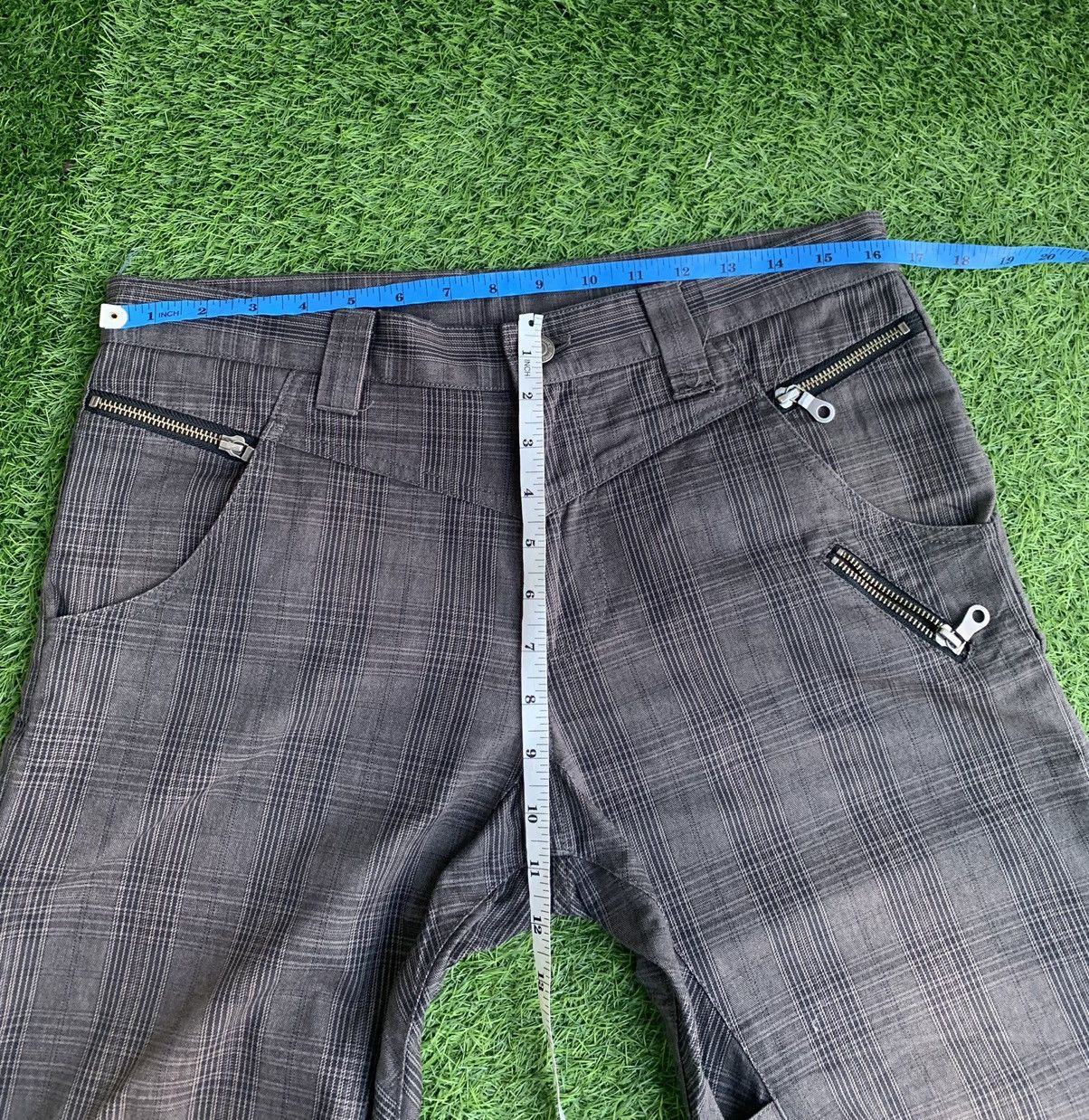 PPFM 🔥Japanese brand Checked Trousers Parachute Pant Size US 32 / EU 48 - 20 Thumbnail