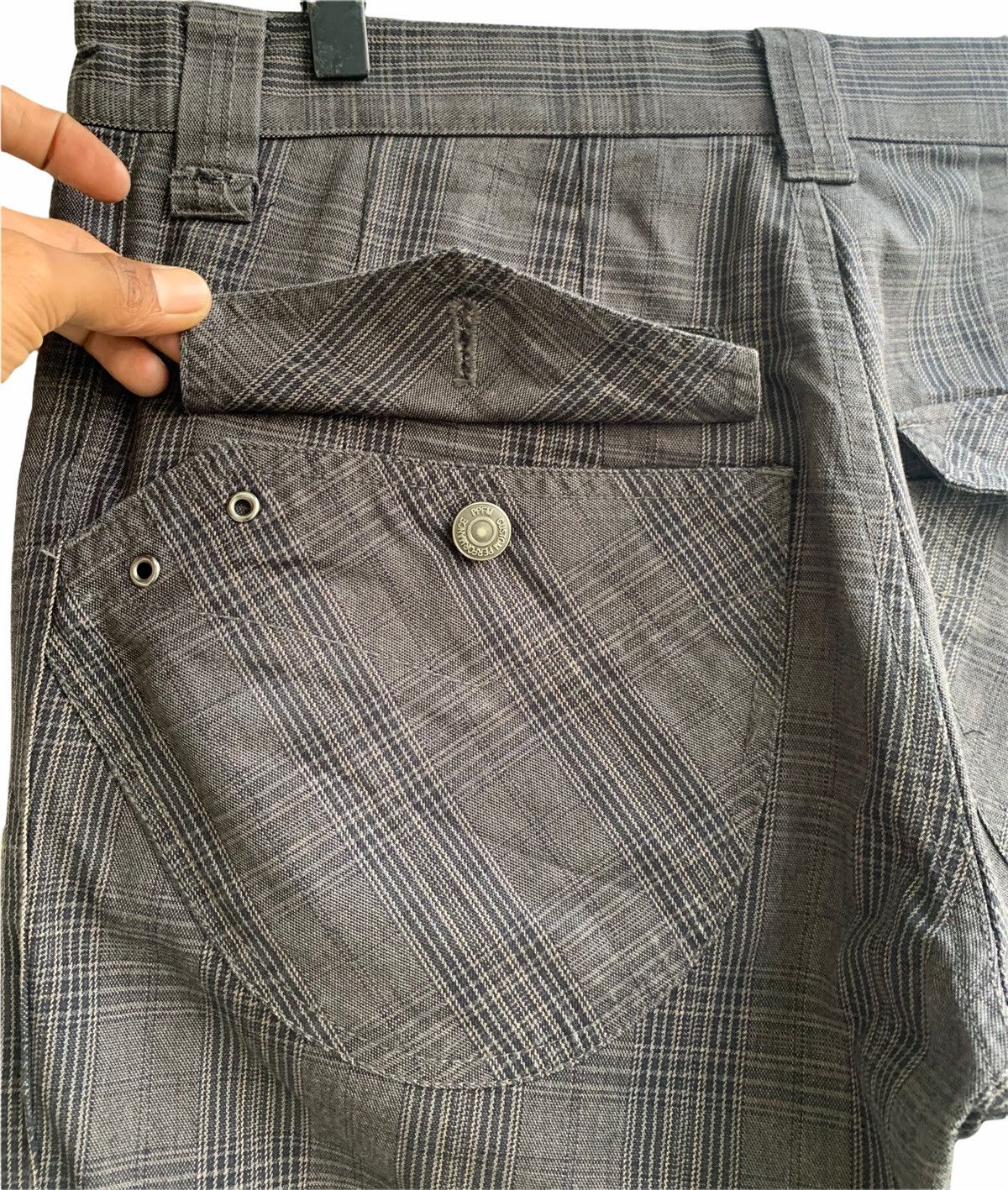 PPFM 🔥Japanese brand Checked Trousers Parachute Pant Size US 32 / EU 48 - 14 Thumbnail