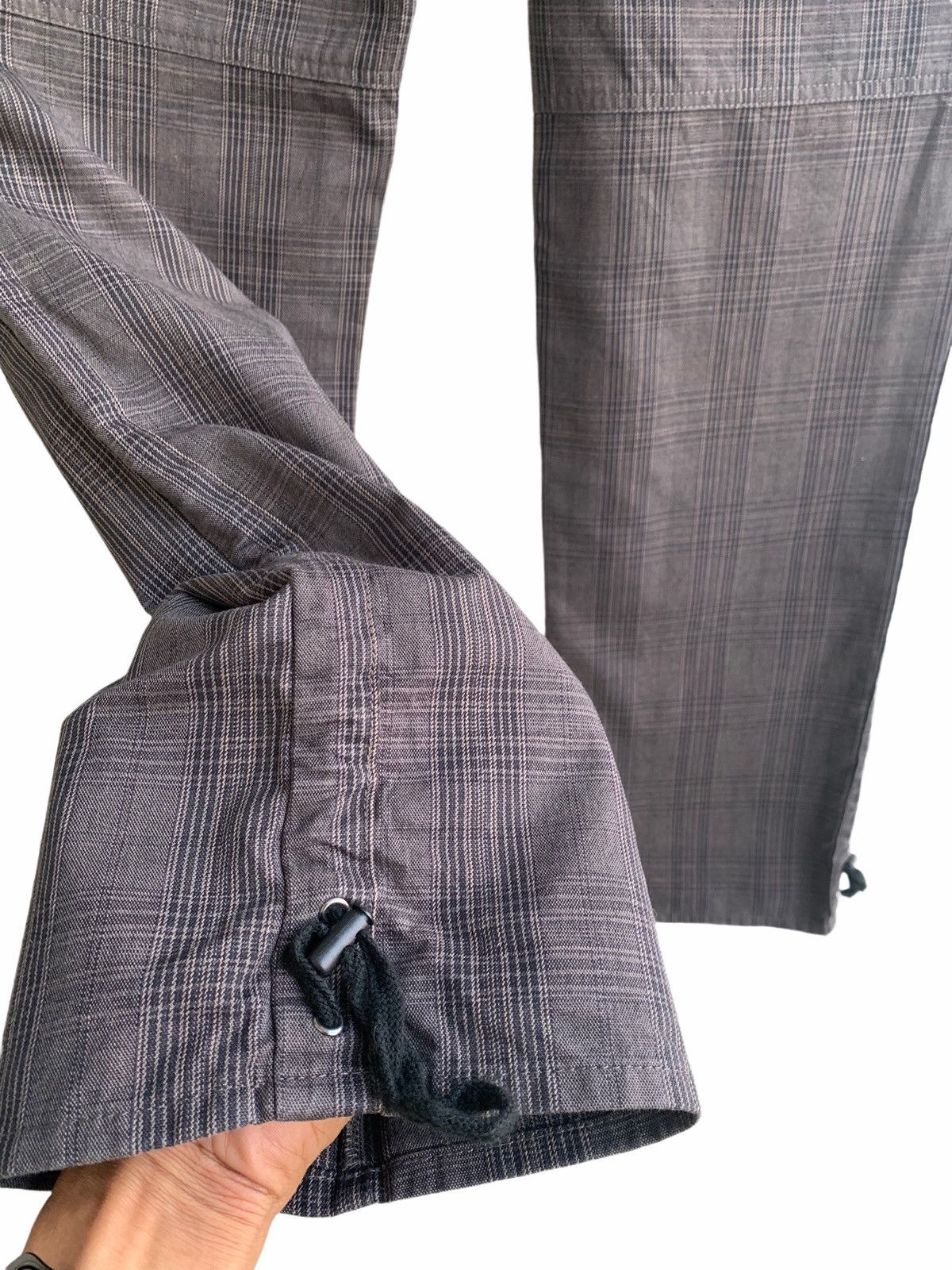 PPFM 🔥Japanese brand Checked Trousers Parachute Pant Size US 32 / EU 48 - 5 Thumbnail