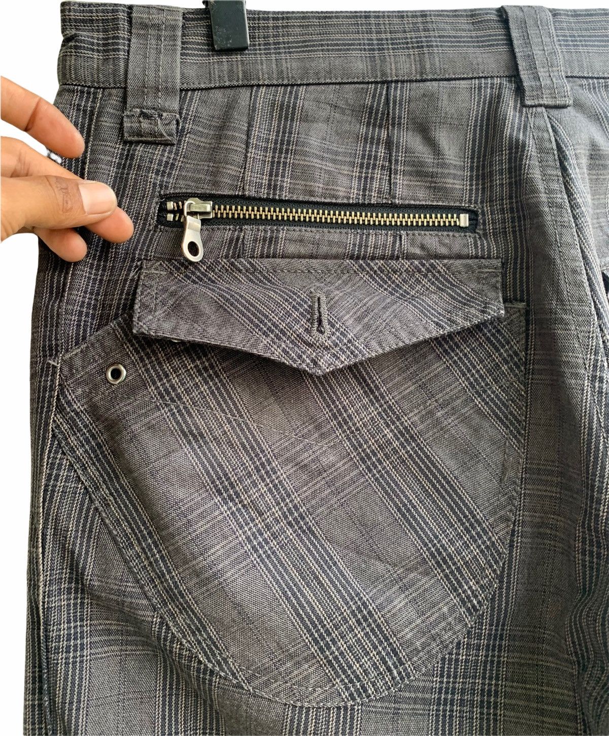 PPFM 🔥Japanese brand Checked Trousers Parachute Pant Size US 32 / EU 48 - 15 Thumbnail