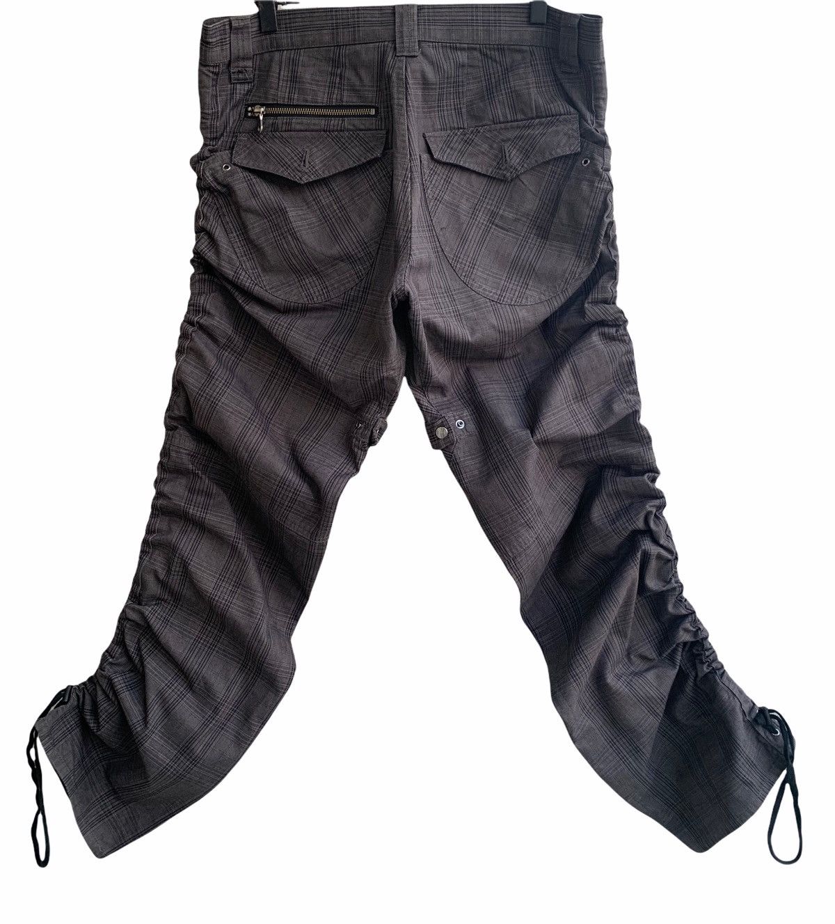 PPFM 🔥Japanese brand Checked Trousers Parachute Pant Size US 32 / EU 48 - 2 Thumbnail