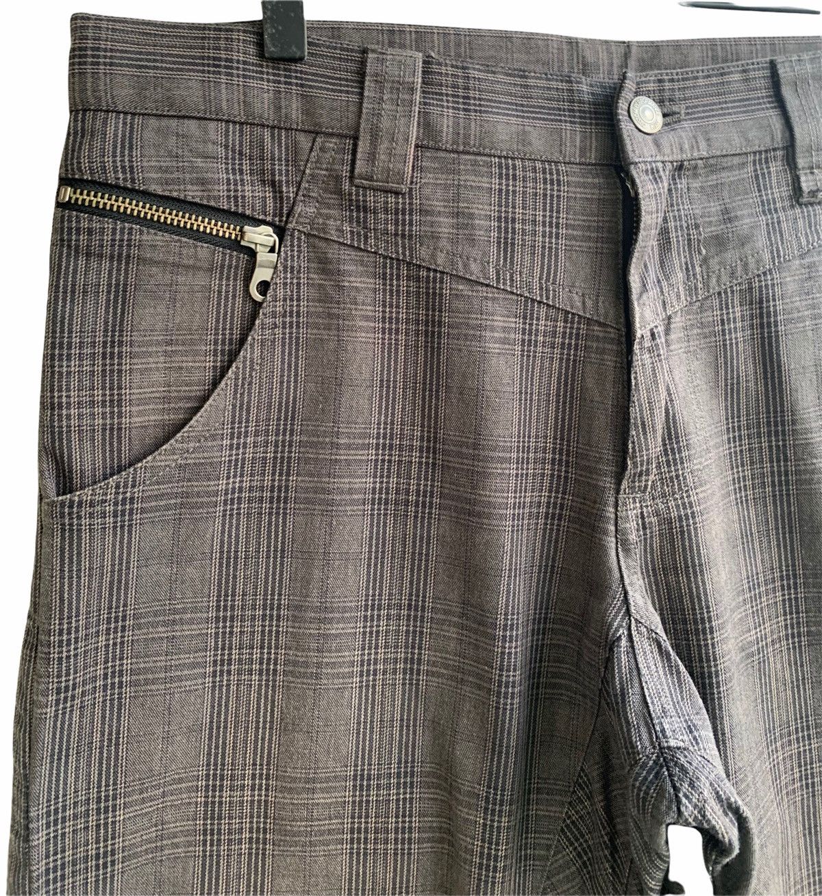 PPFM 🔥Japanese brand Checked Trousers Parachute Pant Size US 32 / EU 48 - 12 Thumbnail