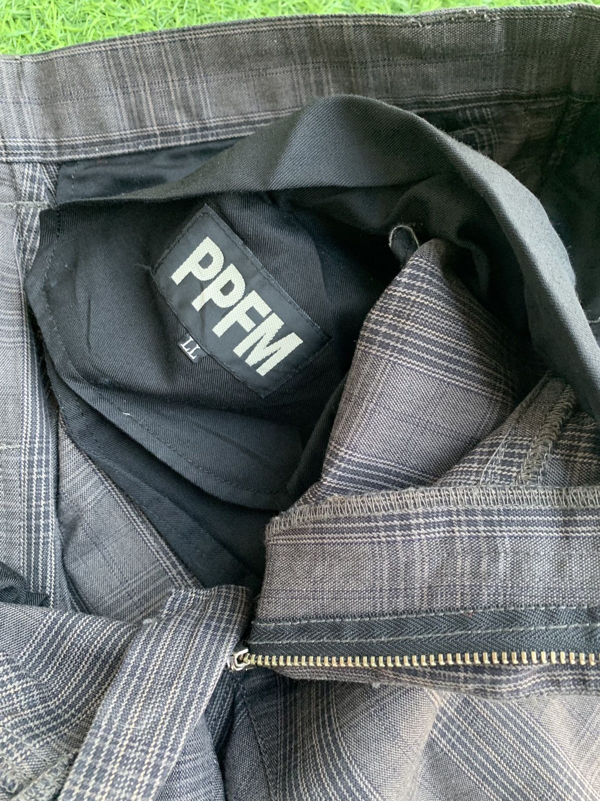 PPFM 🔥Japanese brand Checked Trousers Parachute Pant Size US 32 / EU 48 - 17 Thumbnail