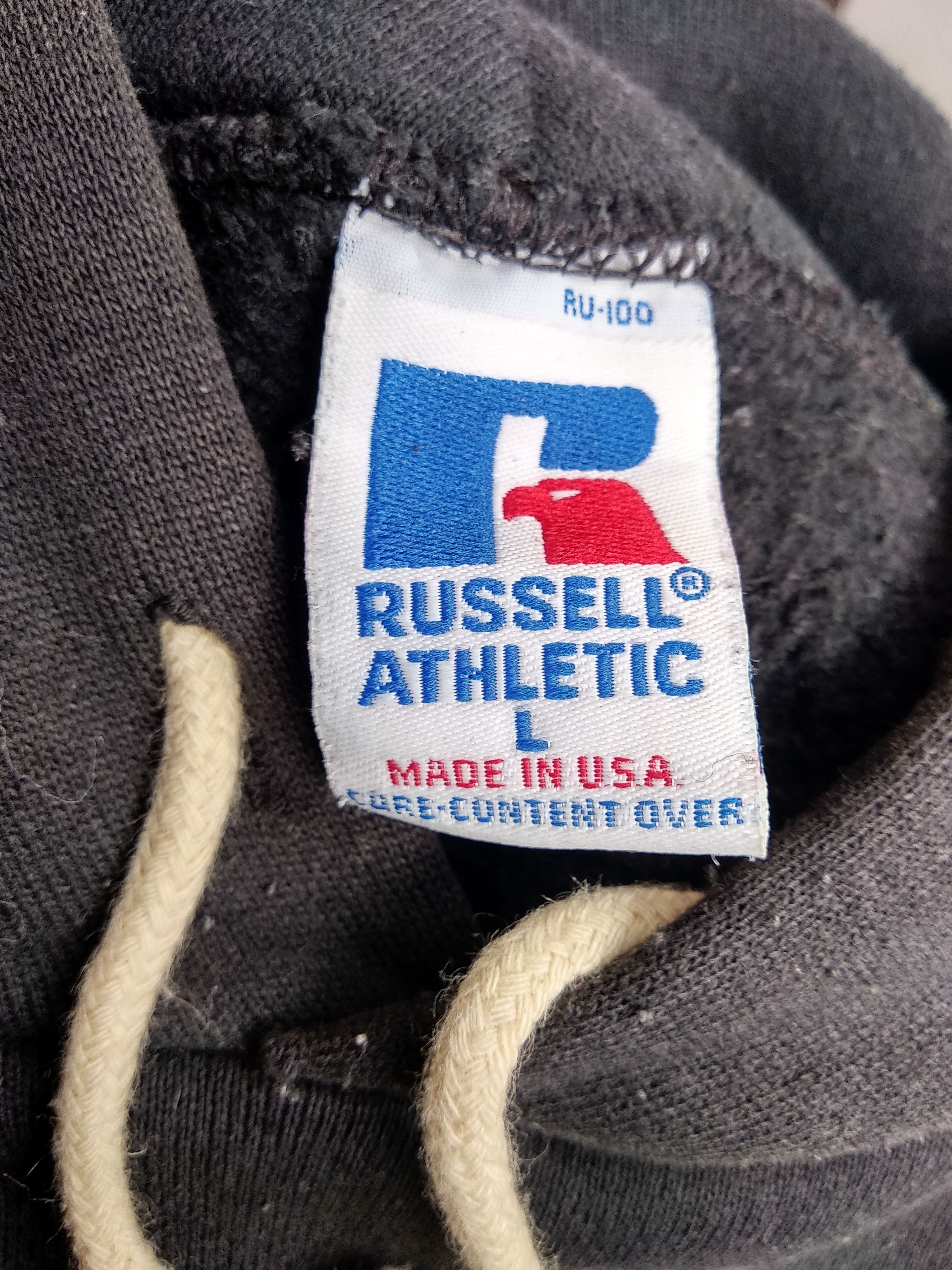 Russell Athletic Vintage 90s Russell Athletics OLY Hoodie Size US L / EU 52-54 / 3 - 5 Thumbnail
