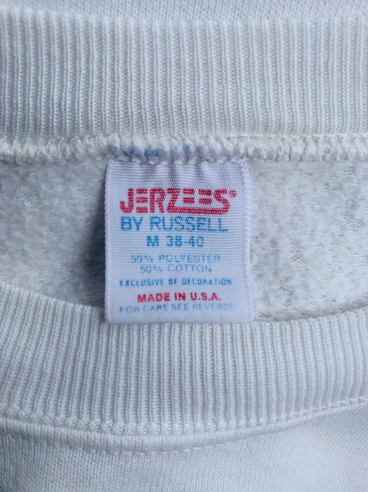 Jerzees Vintage 80s New York Giant Sweatshirt/Tag Jerzees Size US M / EU 48-50 / 2 - 6 Thumbnail