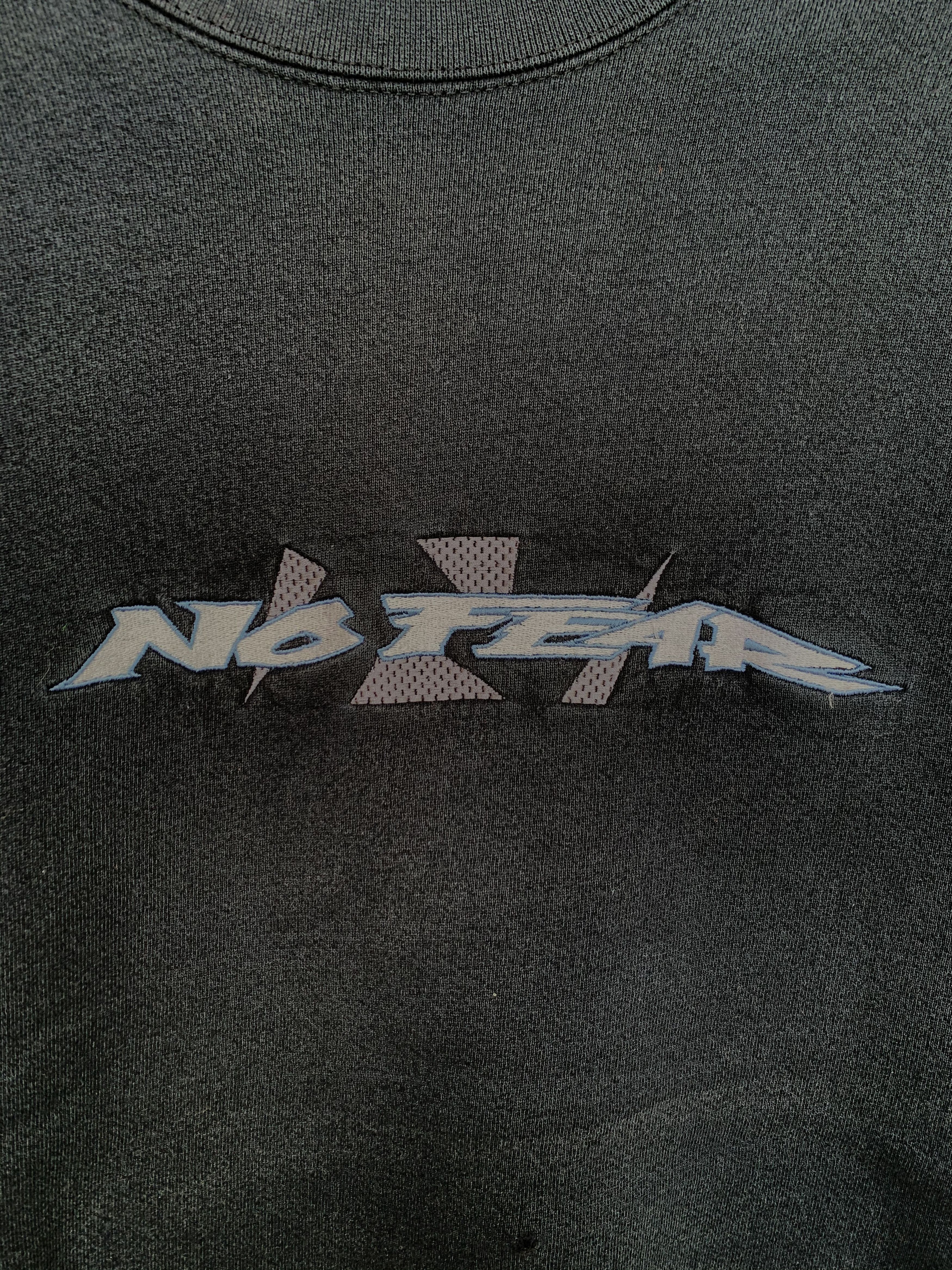 No Fear Vintage 90s No Fear Embroidery Logo Sweatshirt/Size M Size US M / EU 48-50 / 2 - 3 Thumbnail