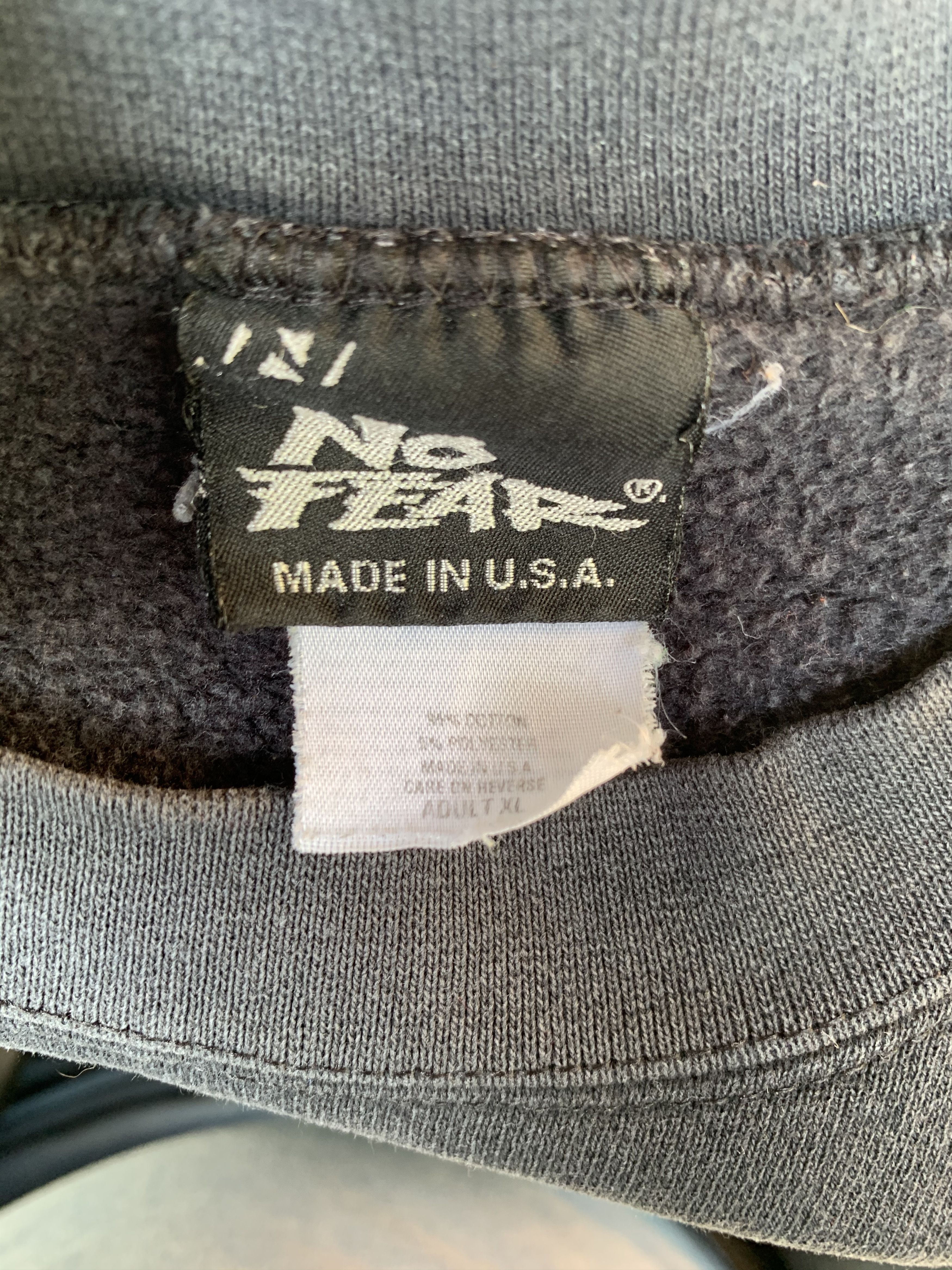 No Fear Vintage 90s No Fear Embroidery Logo Sweatshirt/Size M Size US M / EU 48-50 / 2 - 5 Thumbnail