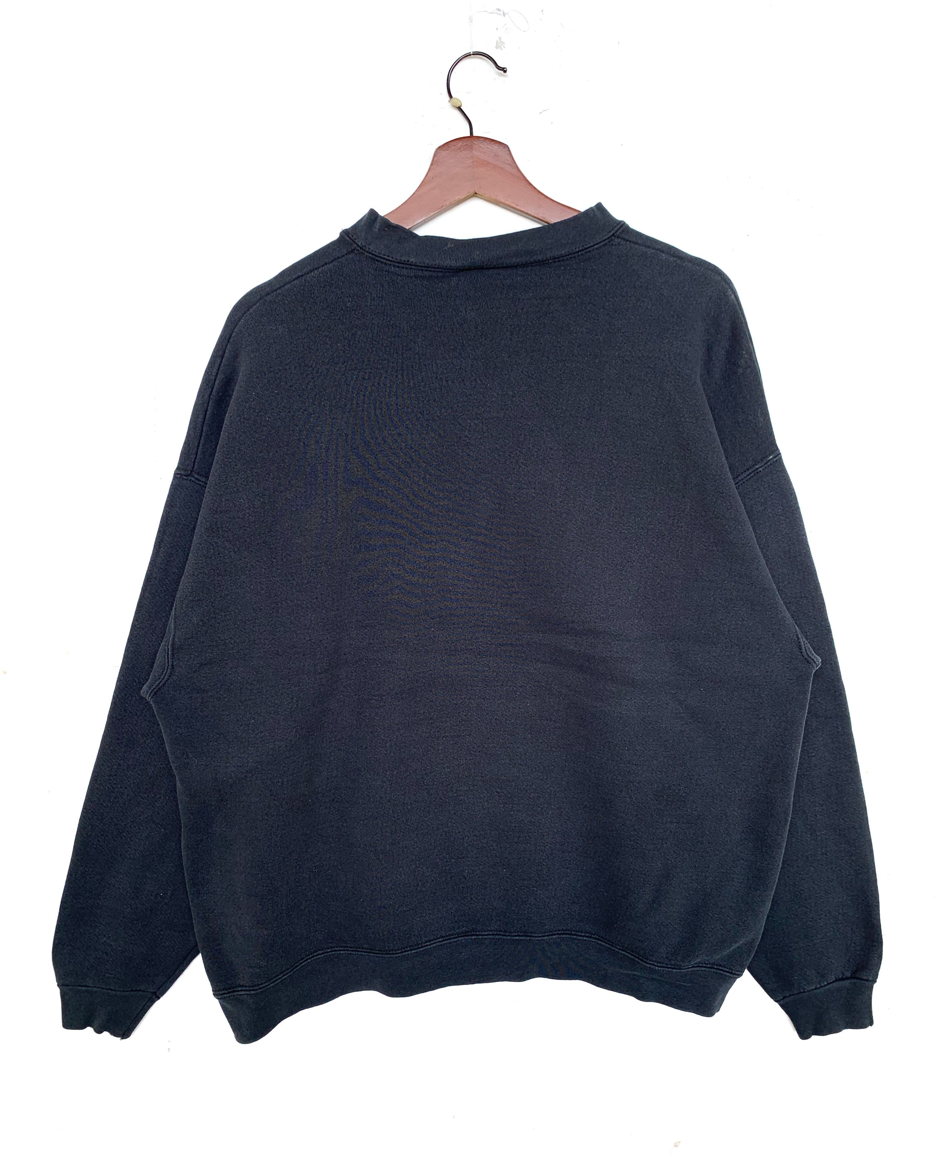 No Fear Vintage 90s No Fear Embroidery Logo Sweatshirt/Size M Size US M / EU 48-50 / 2 - 2 Thumbnail