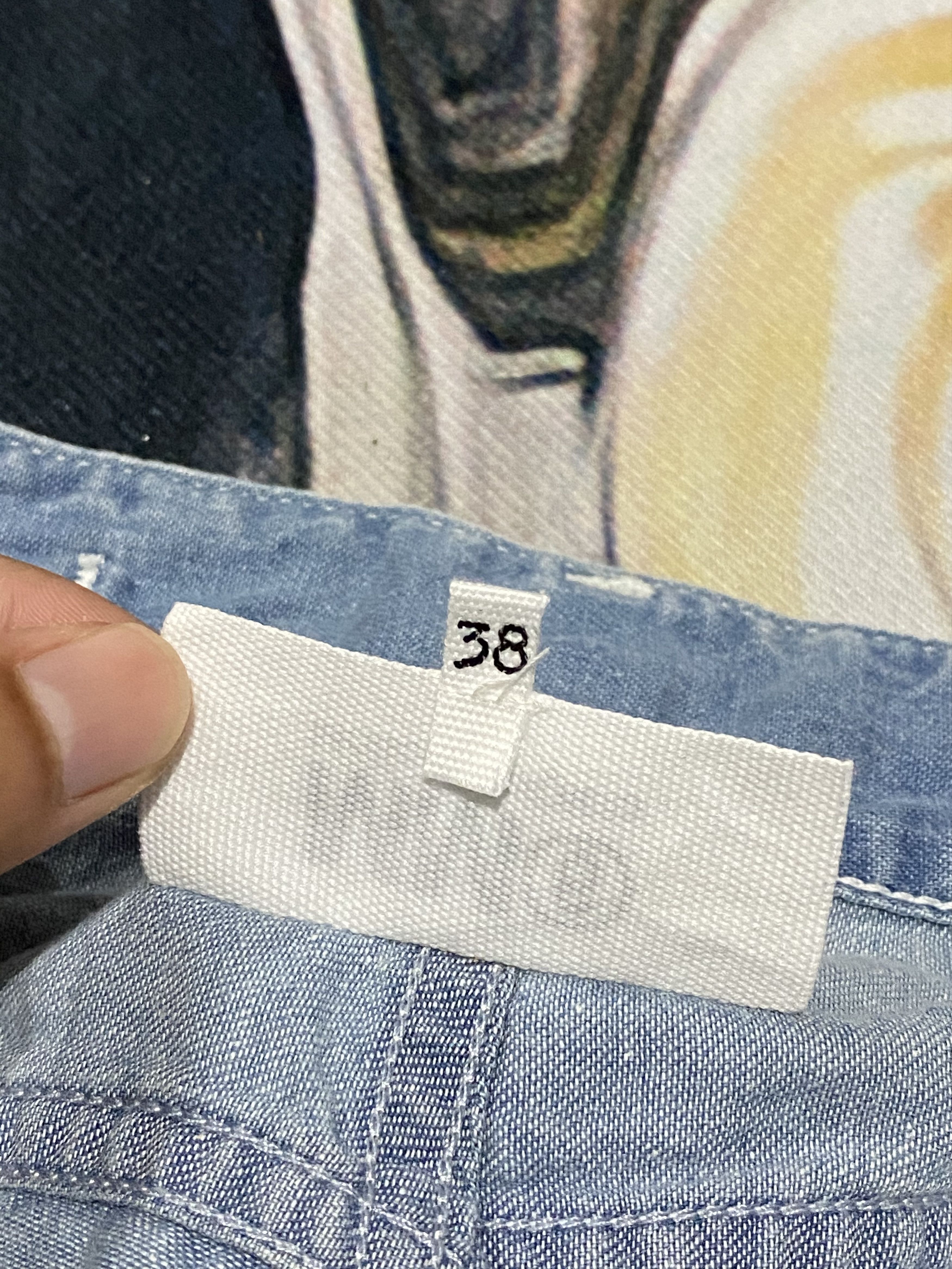 Maison Margiela SICKS💥Maison Margiela MM6 Cropped Denim Pants Size US 28 / EU 44 - 9 Thumbnail