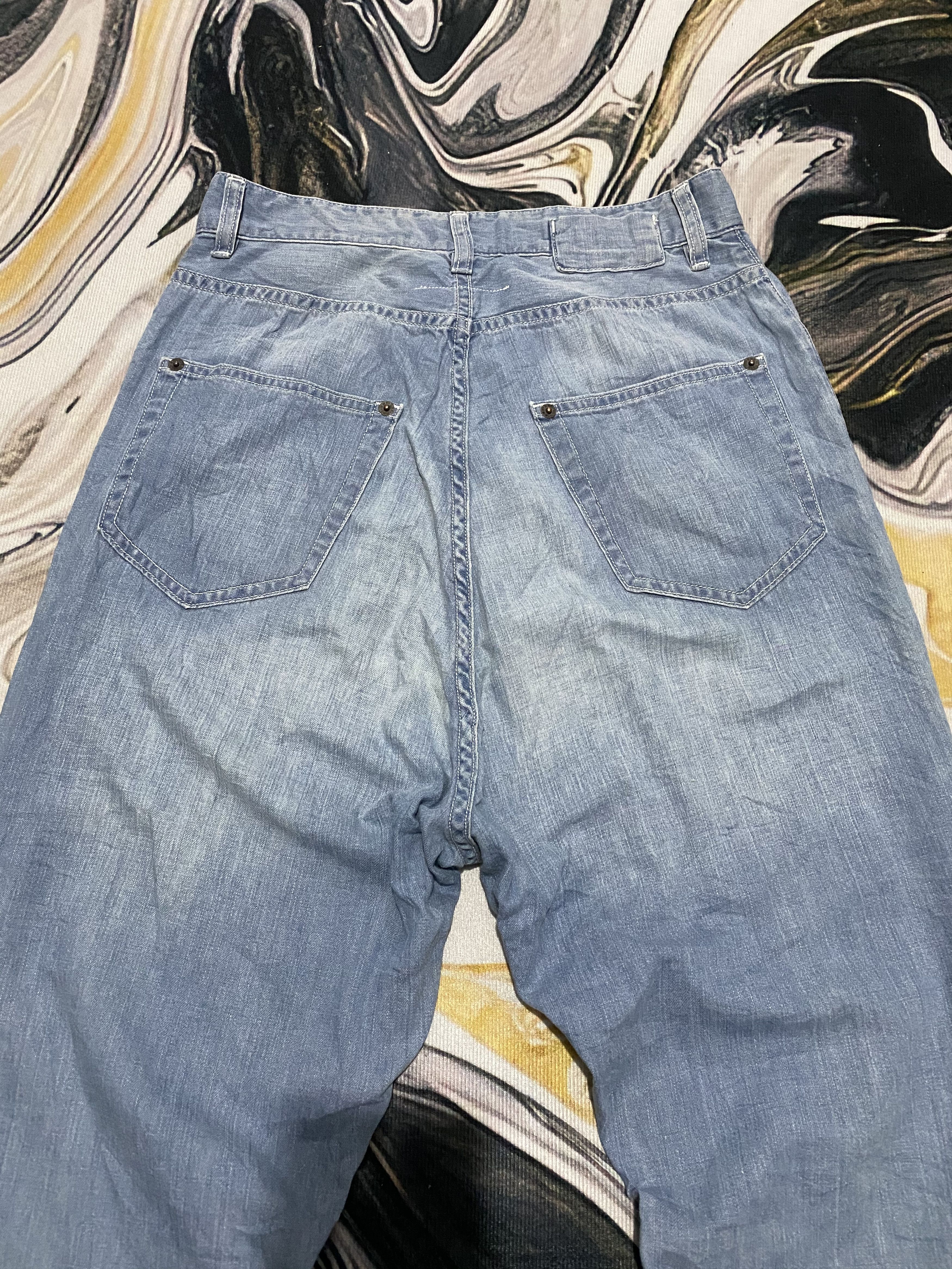 Maison Margiela SICKS💥Maison Margiela MM6 Cropped Denim Pants Size US 28 / EU 44 - 16 Thumbnail