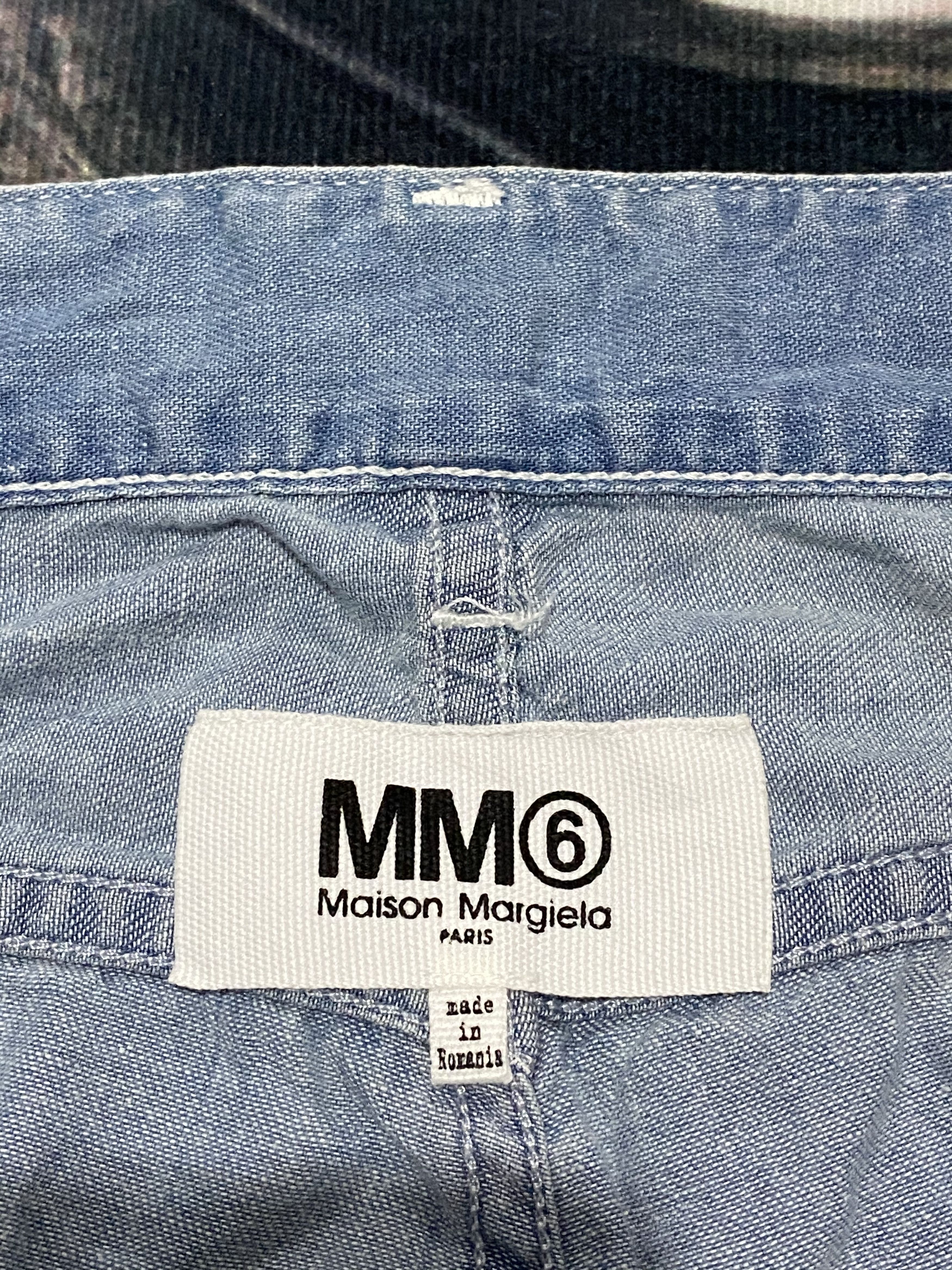 Maison Margiela SICKS💥Maison Margiela MM6 Cropped Denim Pants Size US 28 / EU 44 - 8 Thumbnail
