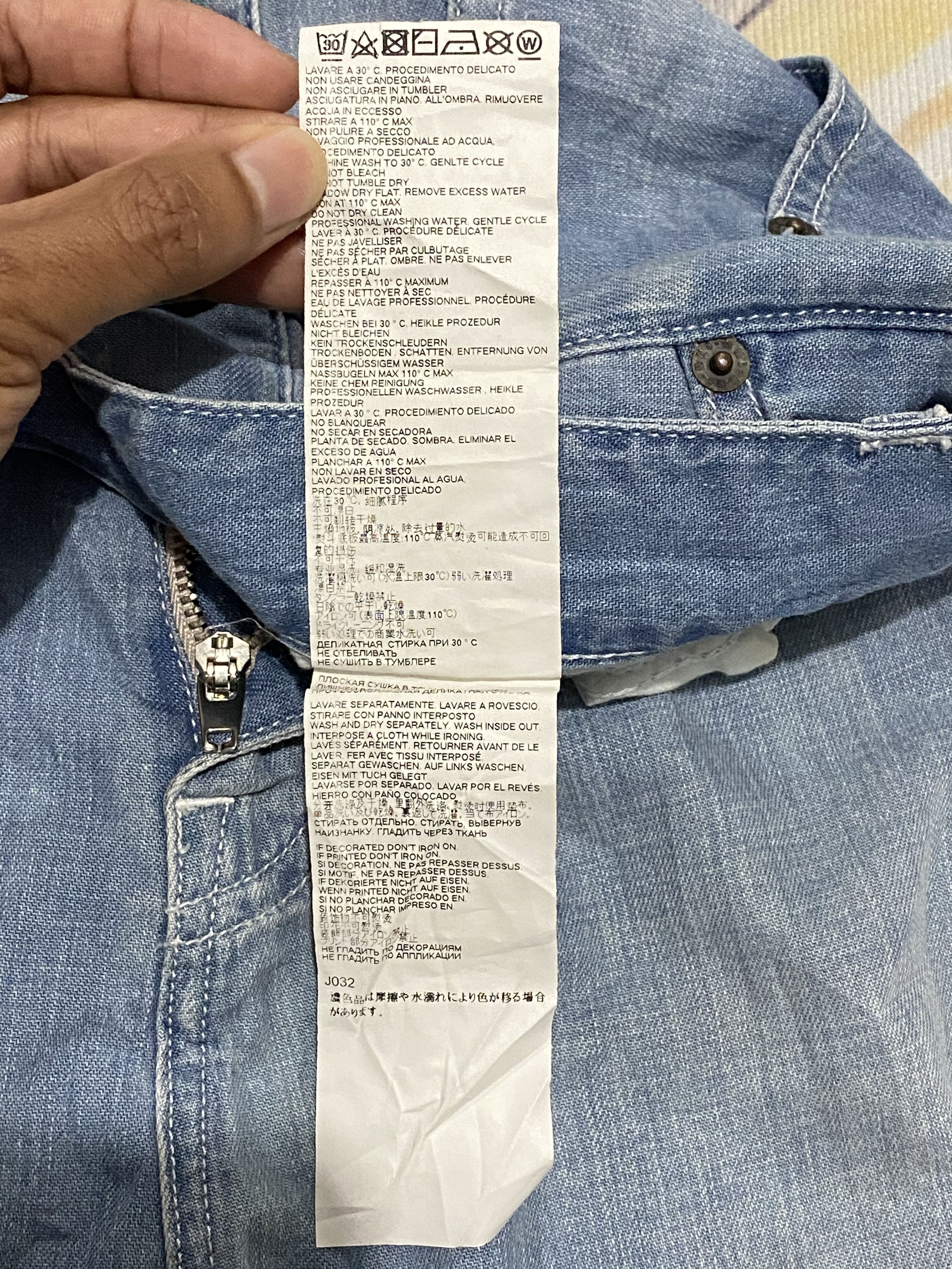 Maison Margiela SICKS💥Maison Margiela MM6 Cropped Denim Pants Size US 28 / EU 44 - 12 Thumbnail