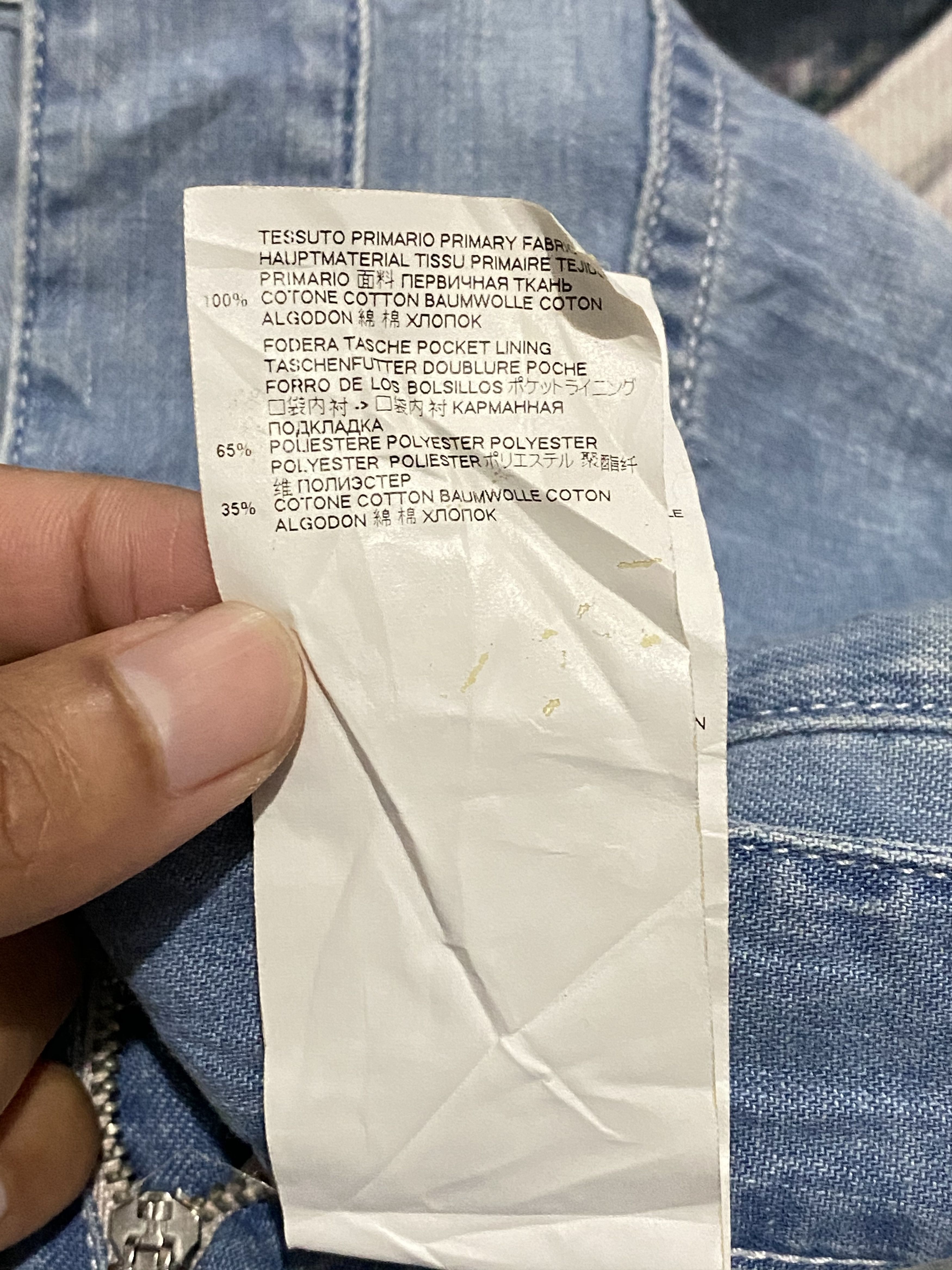Maison Margiela SICKS💥Maison Margiela MM6 Cropped Denim Pants Size US 28 / EU 44 - 11 Thumbnail