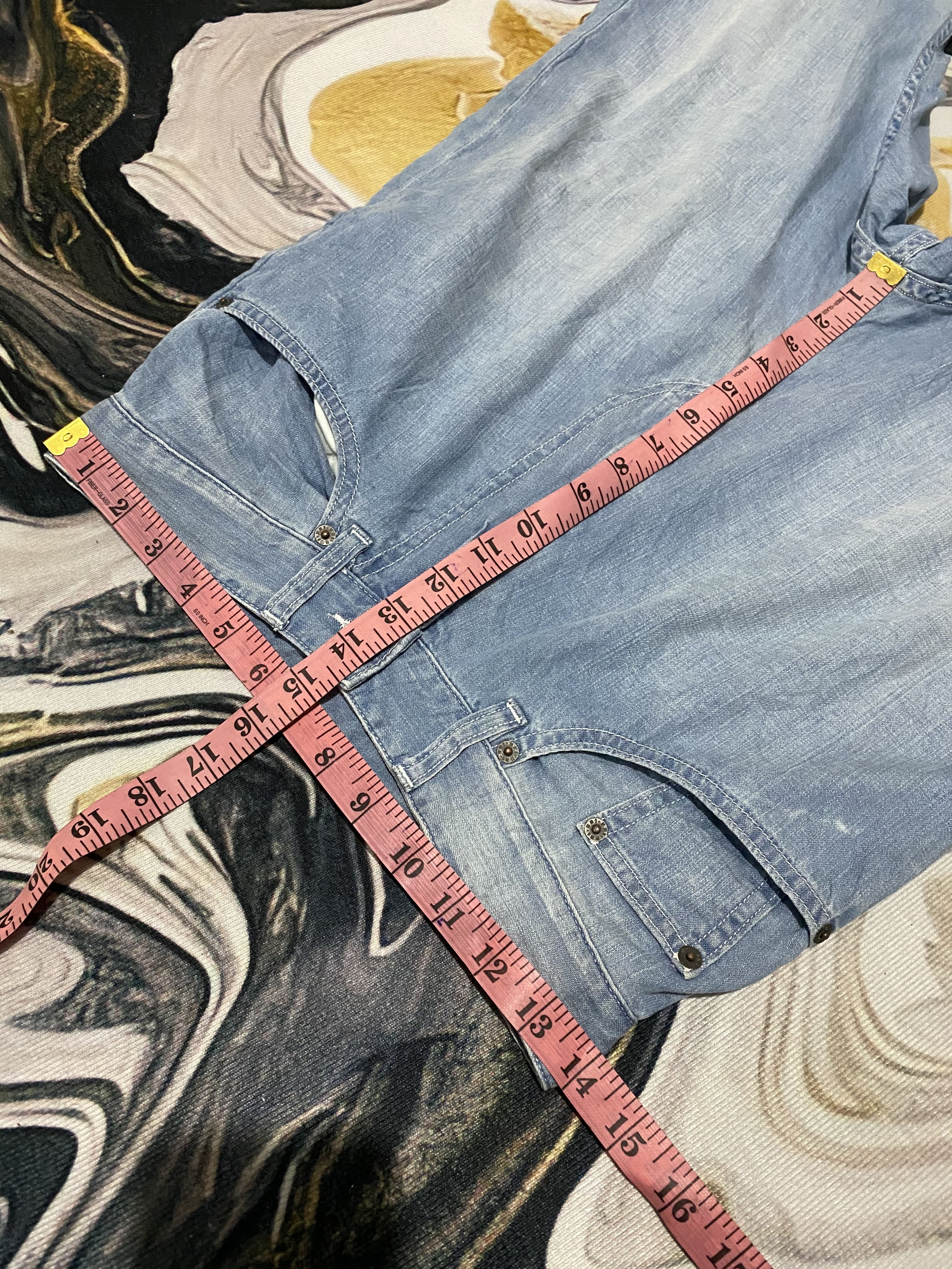 Maison Margiela SICKS💥Maison Margiela MM6 Cropped Denim Pants Size US 28 / EU 44 - 18 Thumbnail