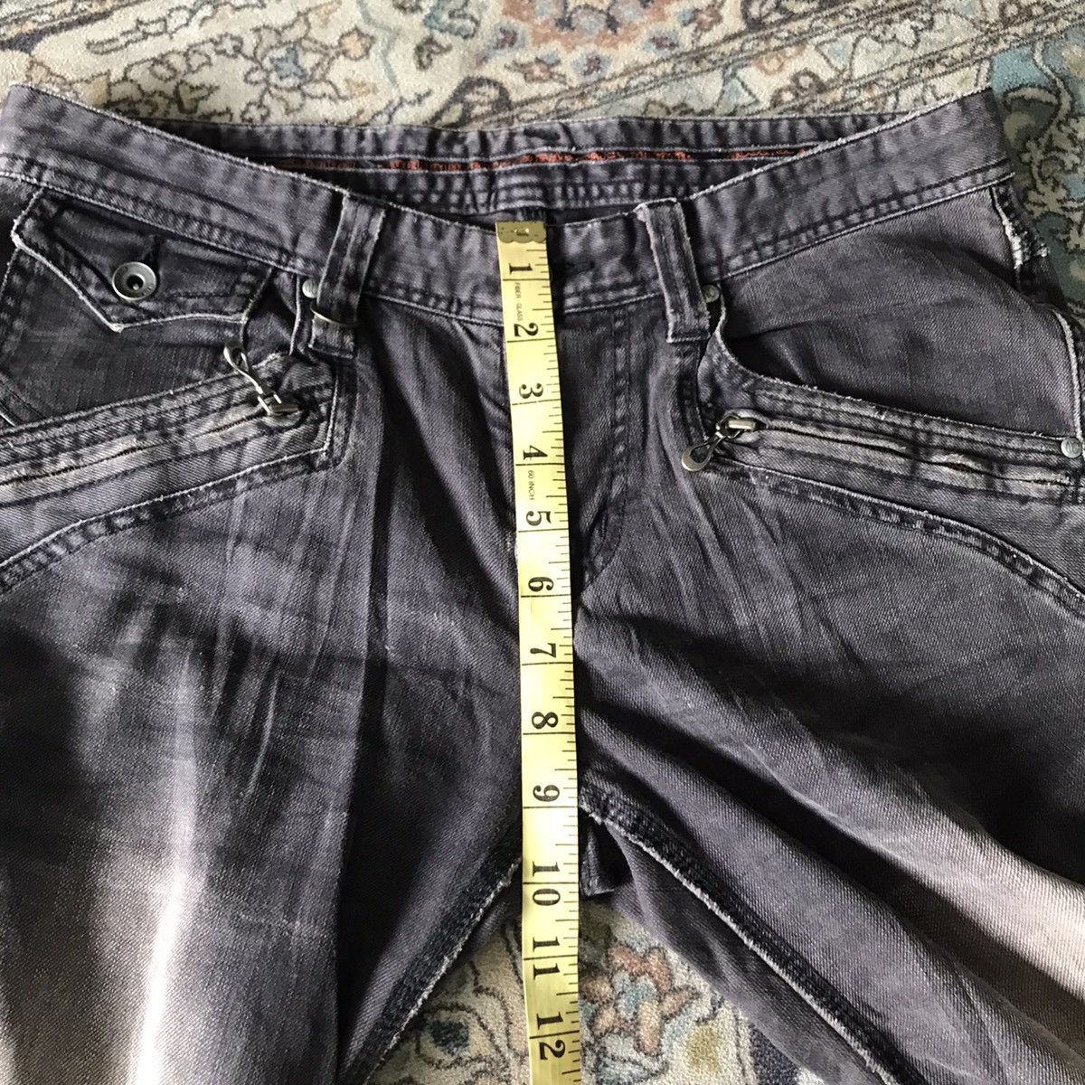 Nicole Club Nicole Club For Men Denim Flare Jeans Size US 33 - 16 Thumbnail