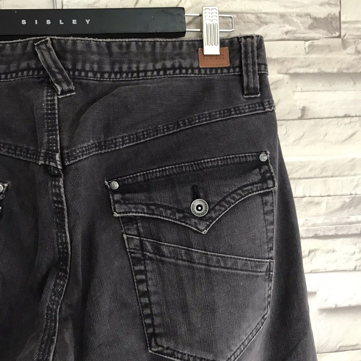 Nicole Club Nicole Club For Men Denim Flare Jeans Size US 33 - 9 Thumbnail