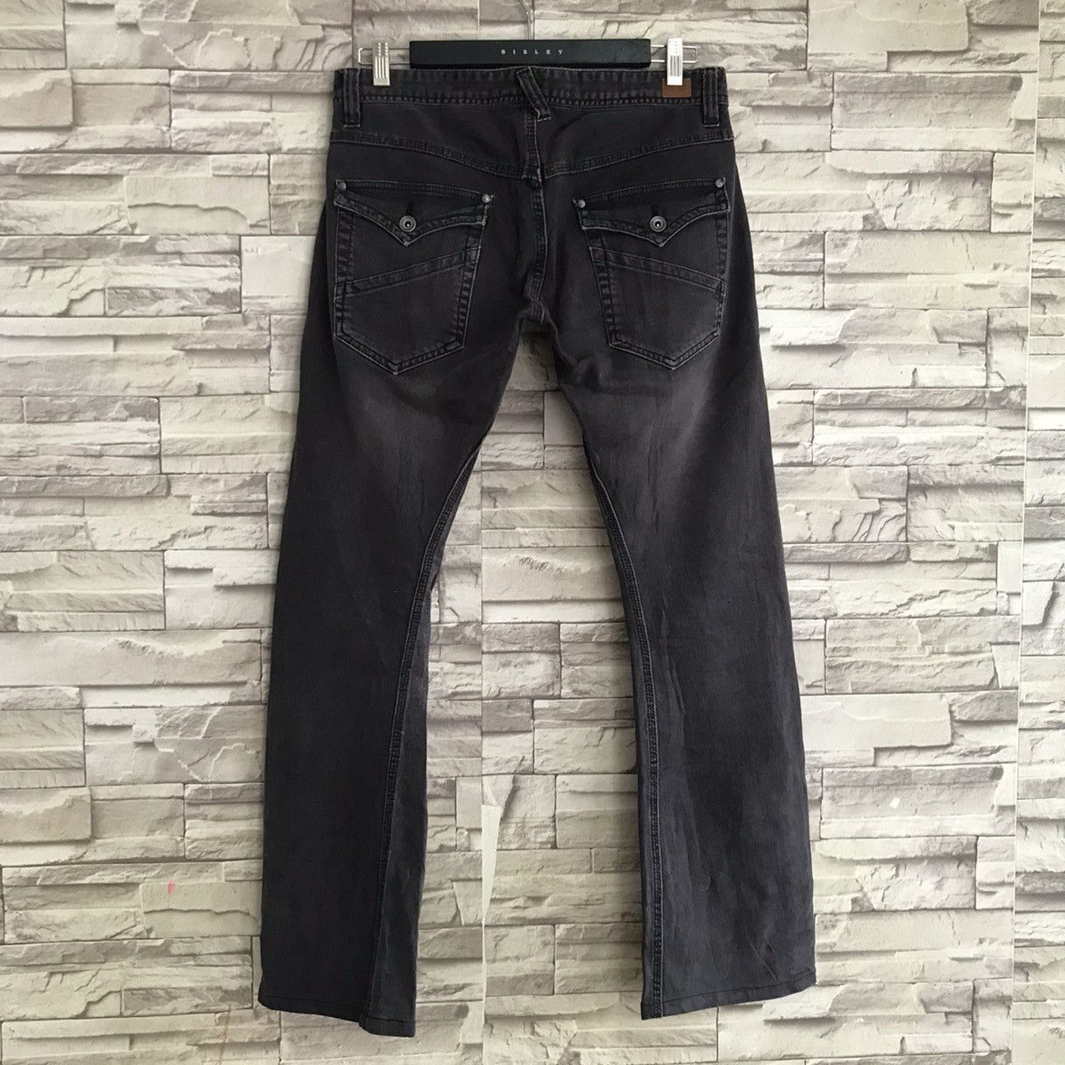 Nicole Club Nicole Club For Men Denim Flare Jeans Size US 33 - 7 Thumbnail